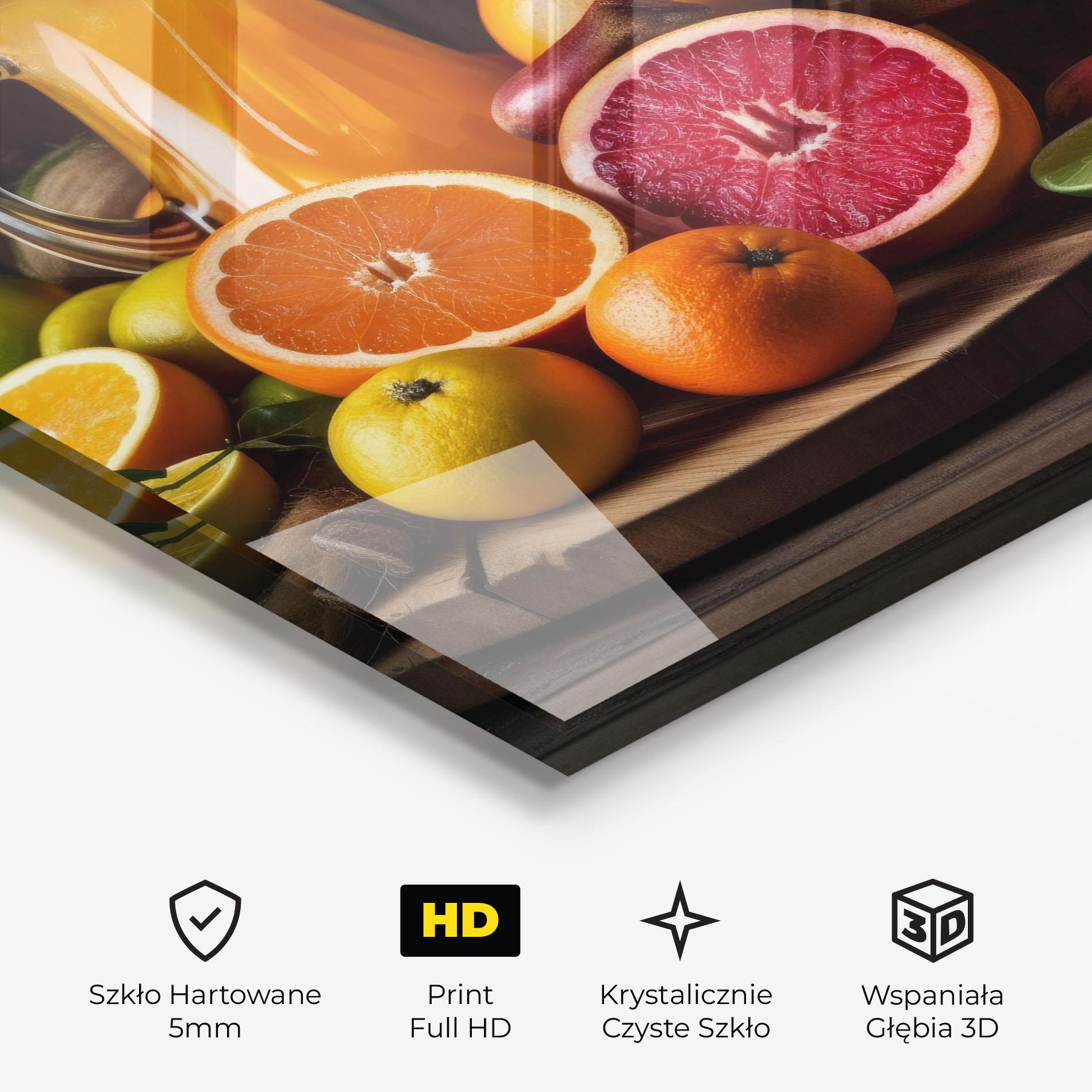 Obraz na Szkle Glass Of Orange Juice mockup 3