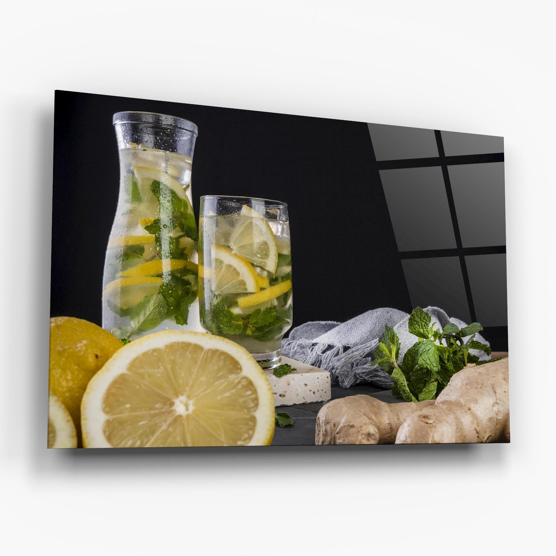 Obraz na Szkle Ginger Lemonade mockup 6