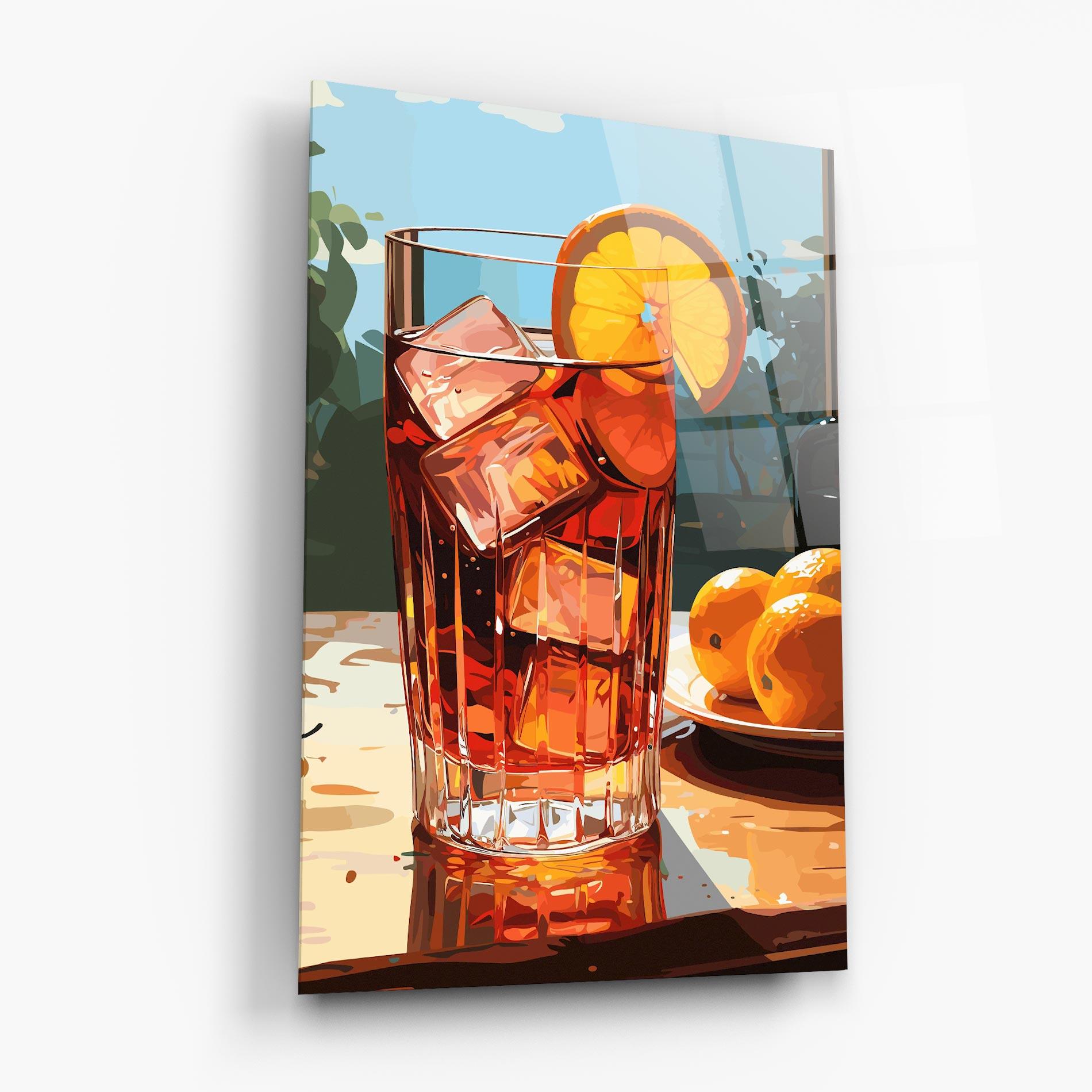 Obraz na Szkle Cocktail Art mockup 6