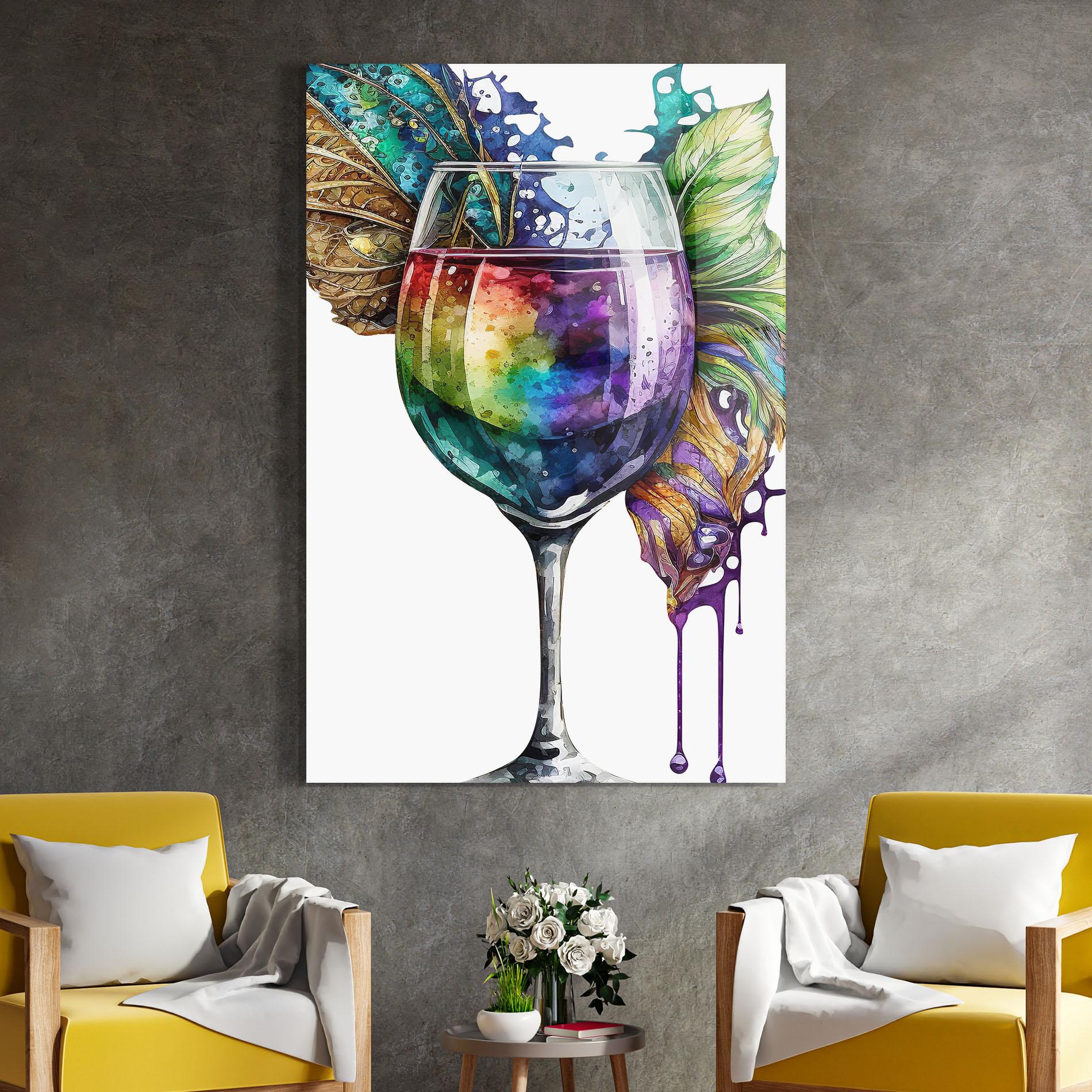 Obraz na Szkle Colorful Drink mockup 4