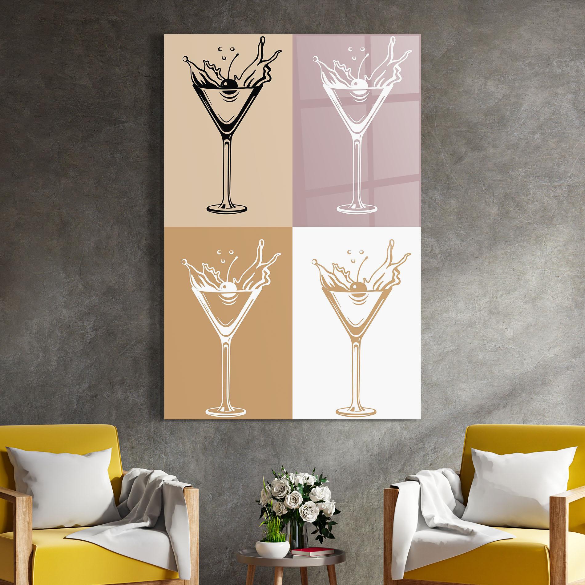 Obraz na Szkle Drinks Mix mockup 4