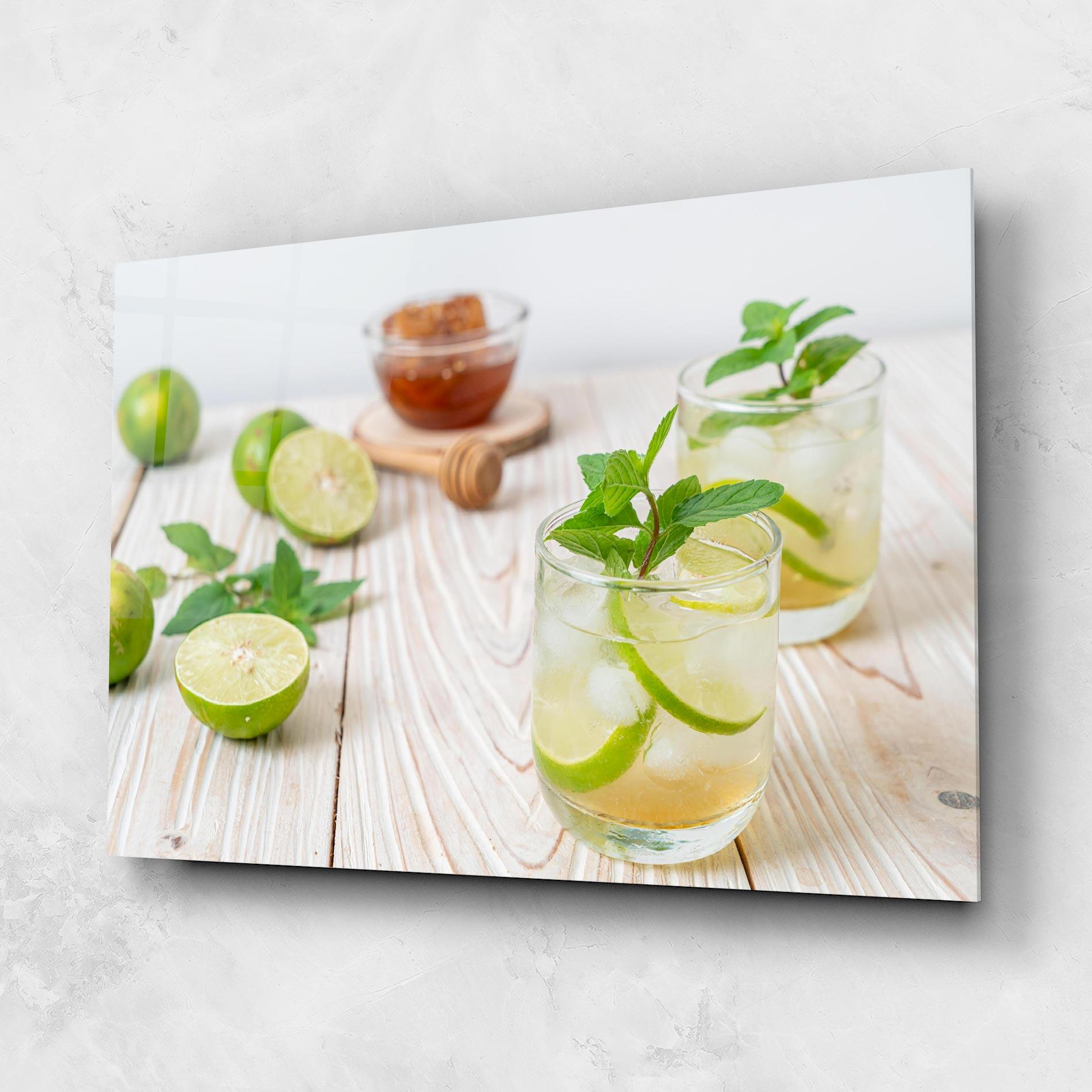Obraz na Szkle Iced Honey mockup 1