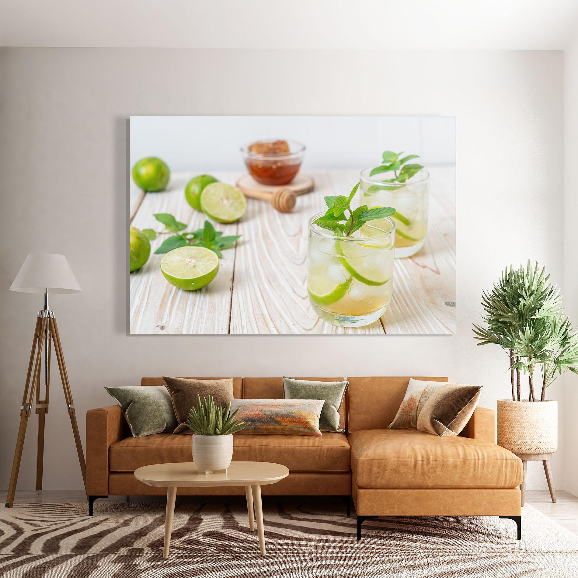 Obraz na Szkle Iced Honey mockup 7