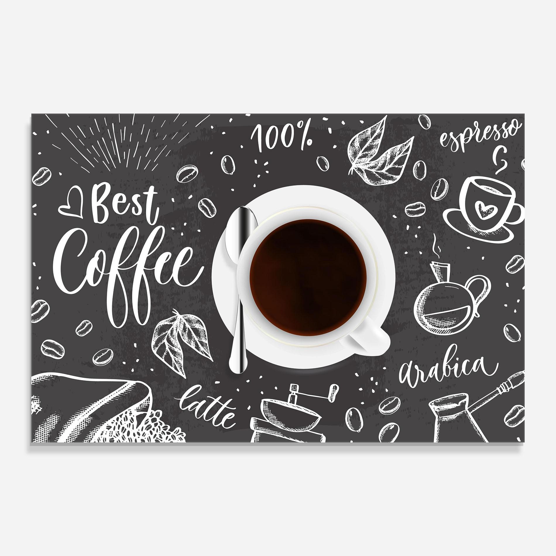 Obraz na Szkle Best Coffee mockup 0