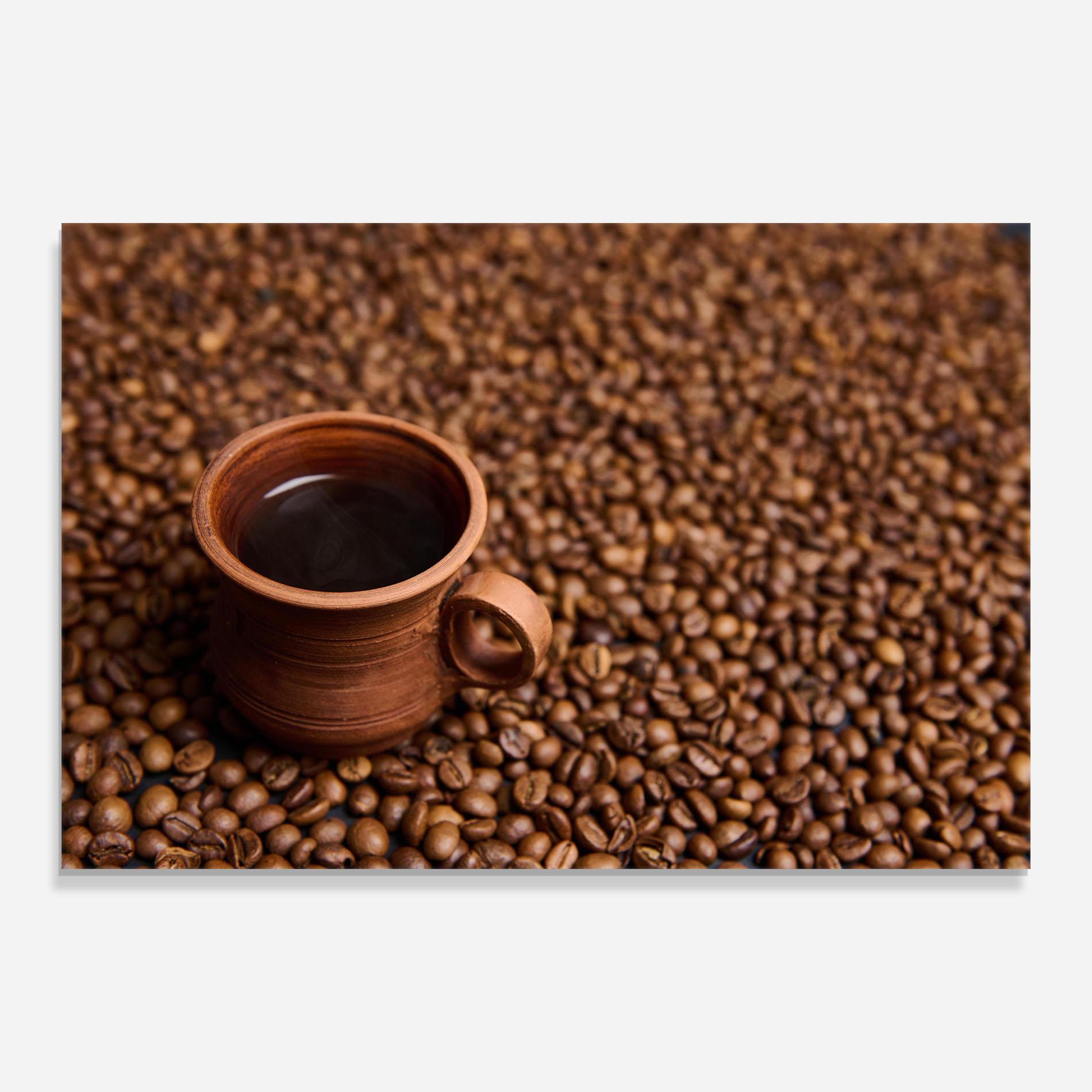 Obraz na Szkle Clay Coffee Cup mockup 0