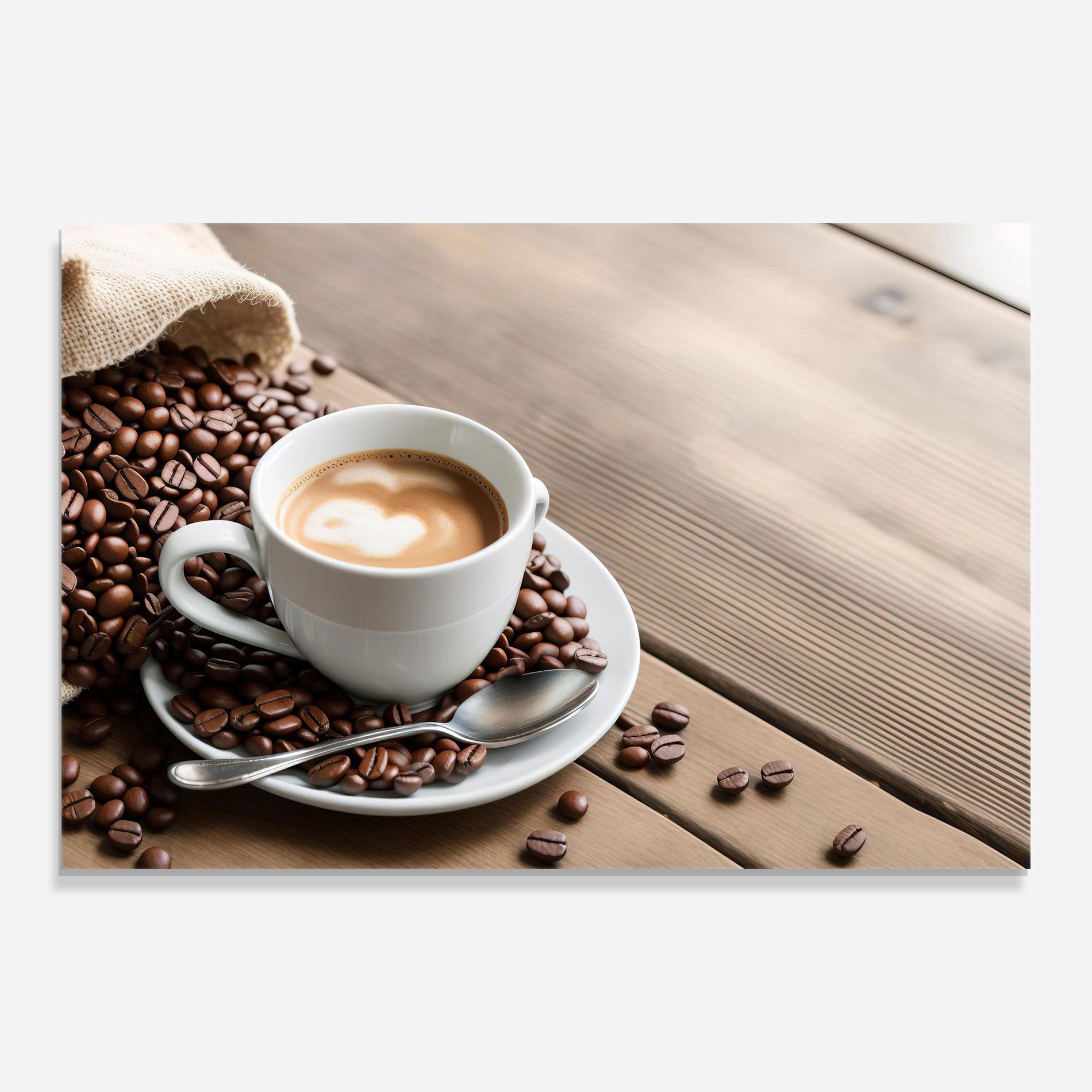 Coffee On Table mockup 0