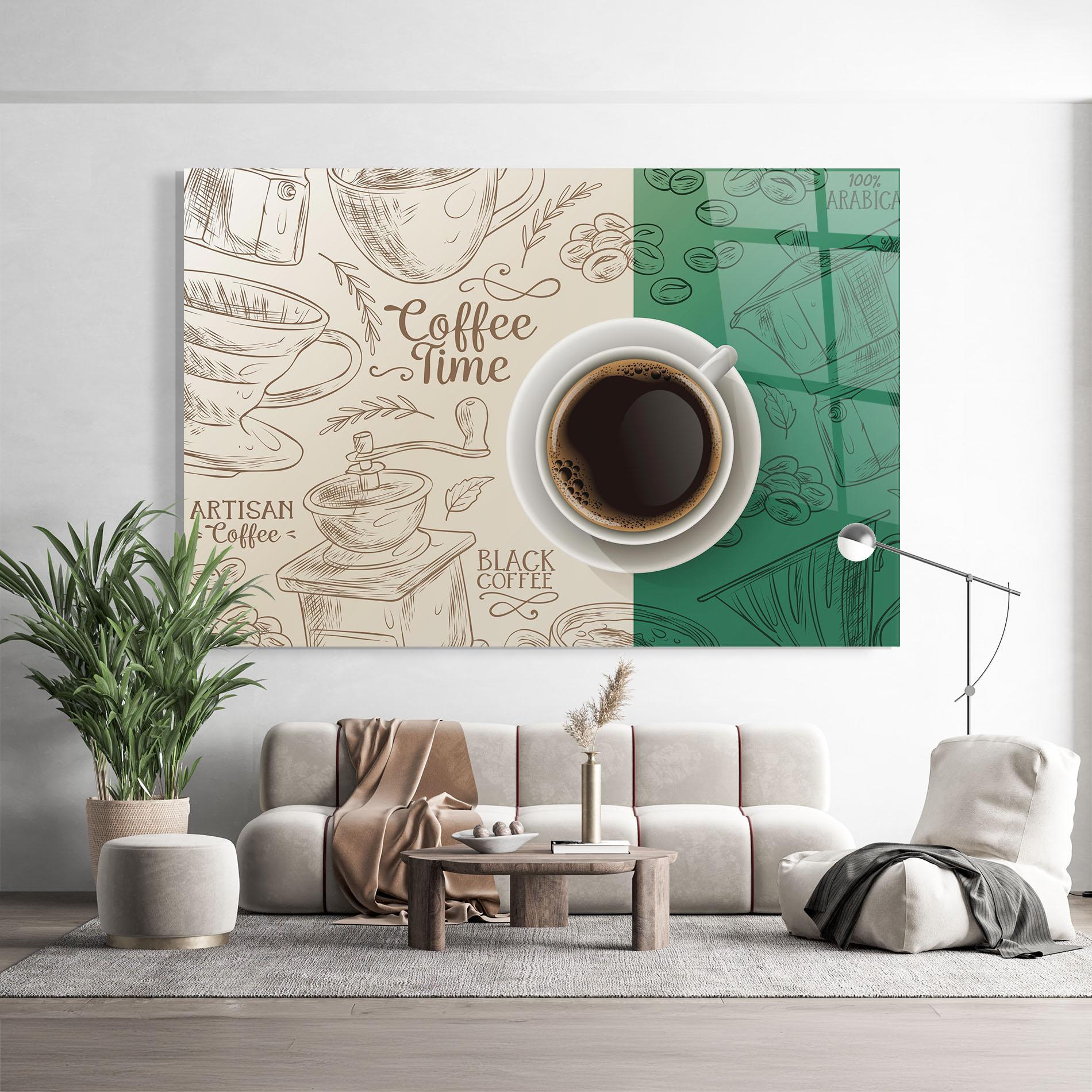 Obraz na Szkle Artisan Coffee mockup 9