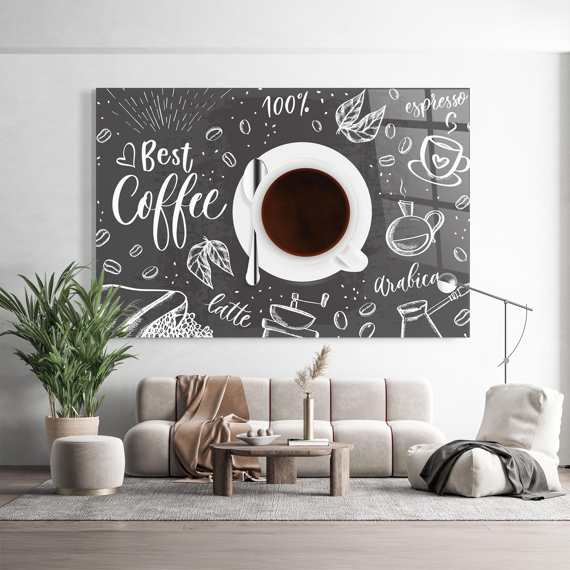 Obraz na Szkle Best Coffee mockup 9