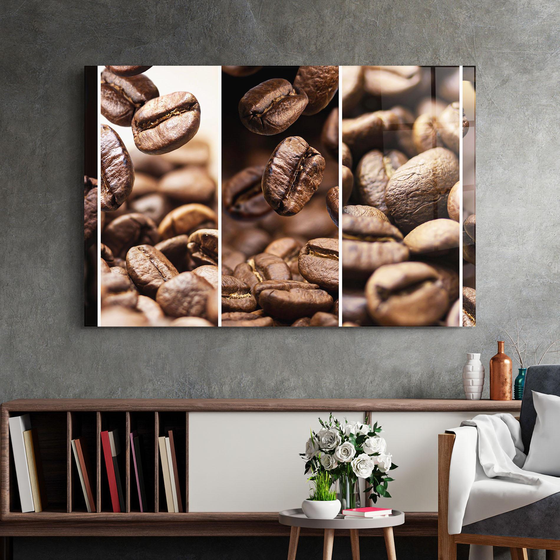 Obraz na Szkle Coffee Collage mockup 2