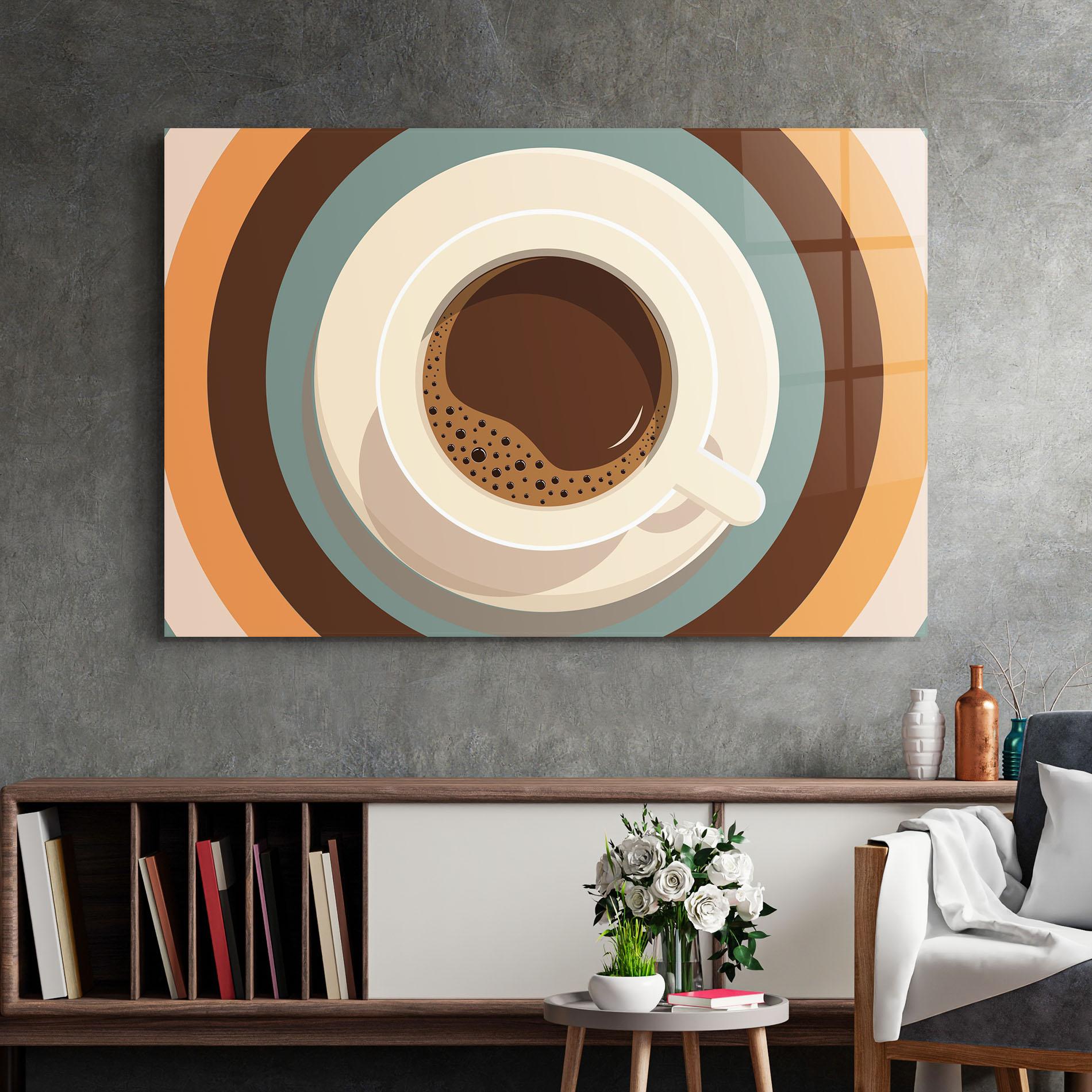 Obraz na Szkle Coffee Cup mockup 2