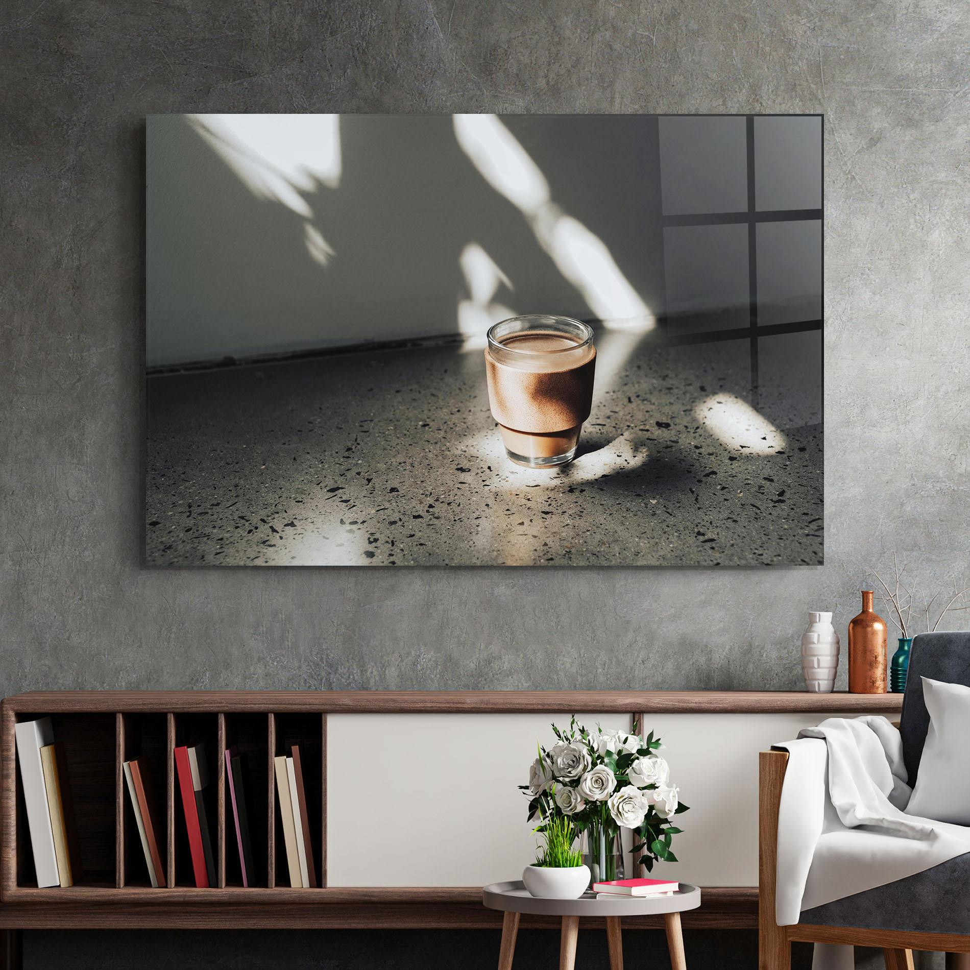 Obraz na Szkle Coffee In The Sun mockup 2