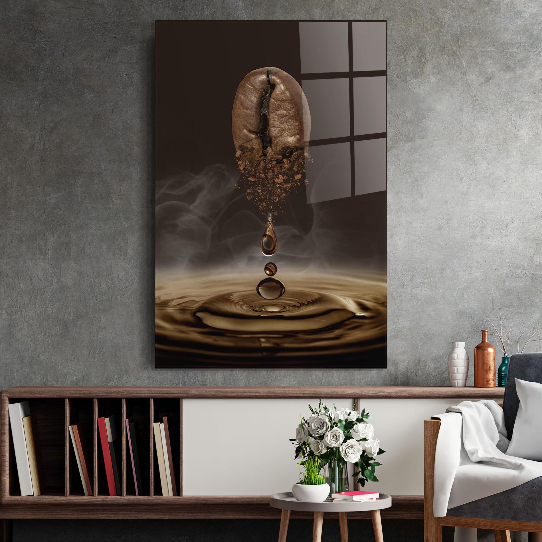 Obraz na Szkle Coffee Drip Concept mockup 2