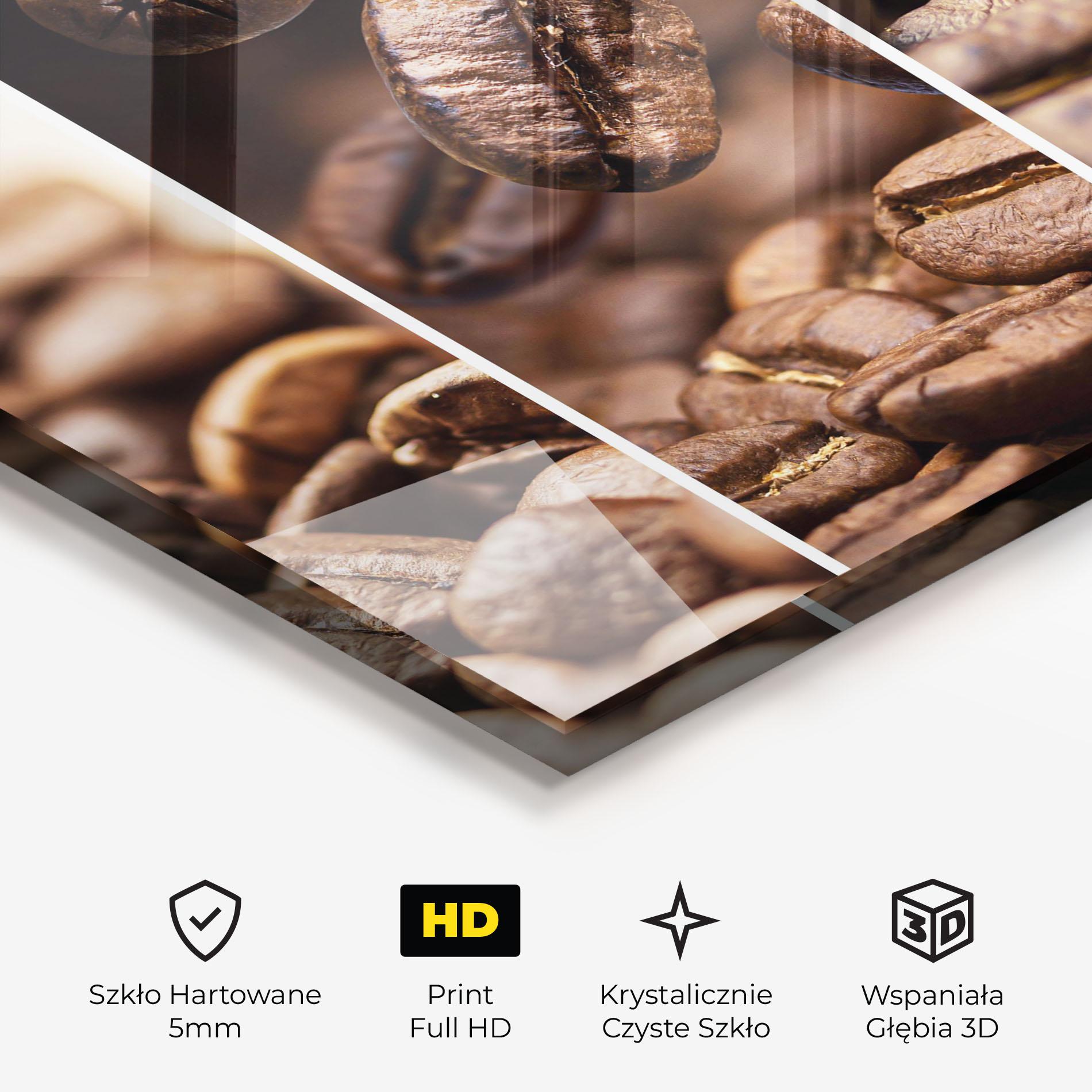 Obraz na Szkle Coffee Collage mockup 3