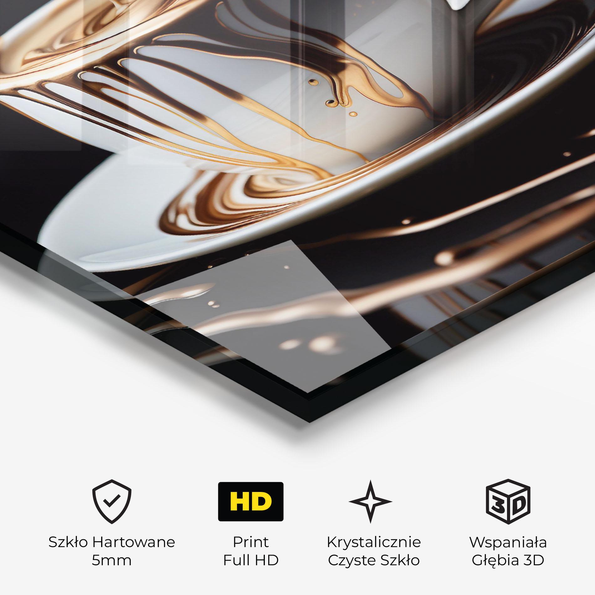 Obraz na Szkle Cold Coffee Drink mockup 3