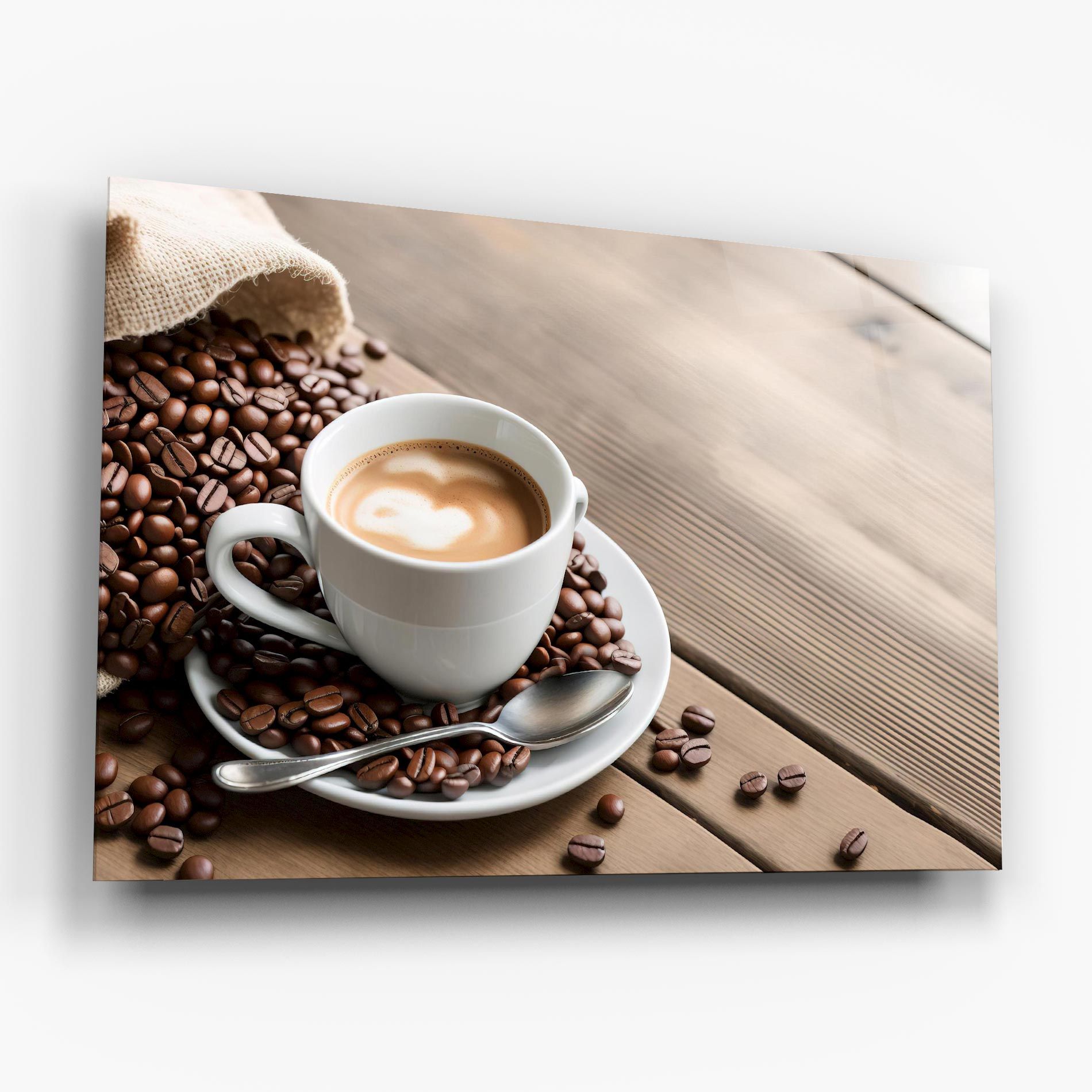Coffee On Table mockup 6