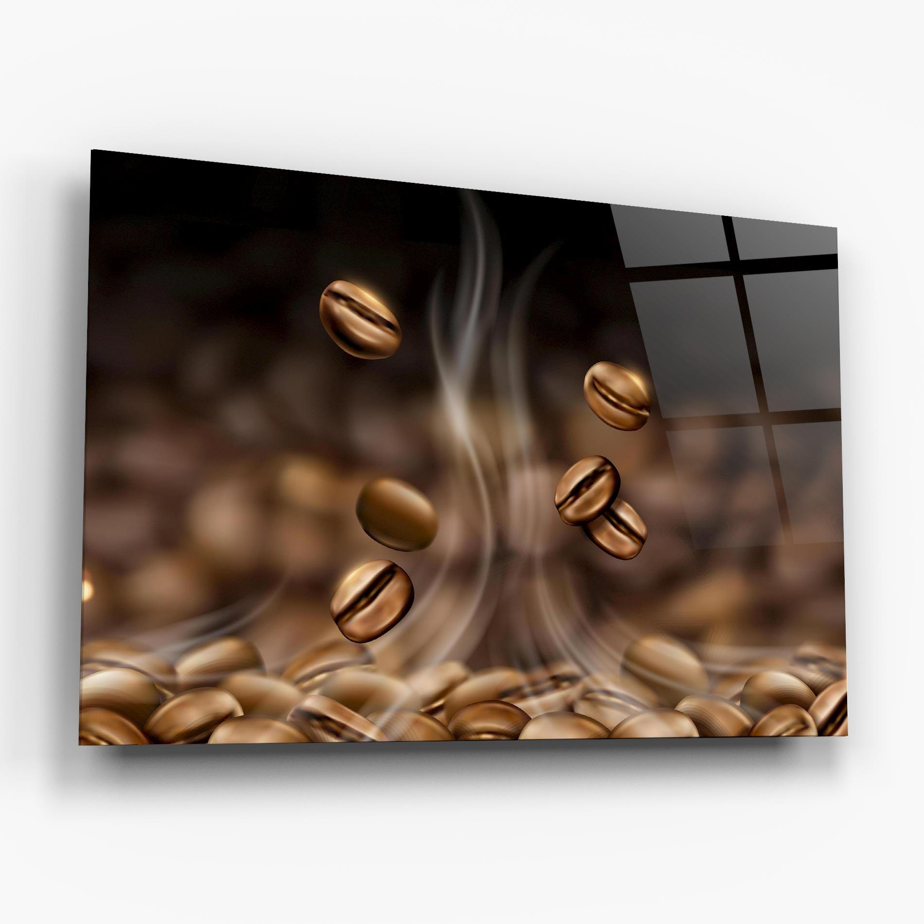 Obraz na Szkle Coffee Smoke mockup 6