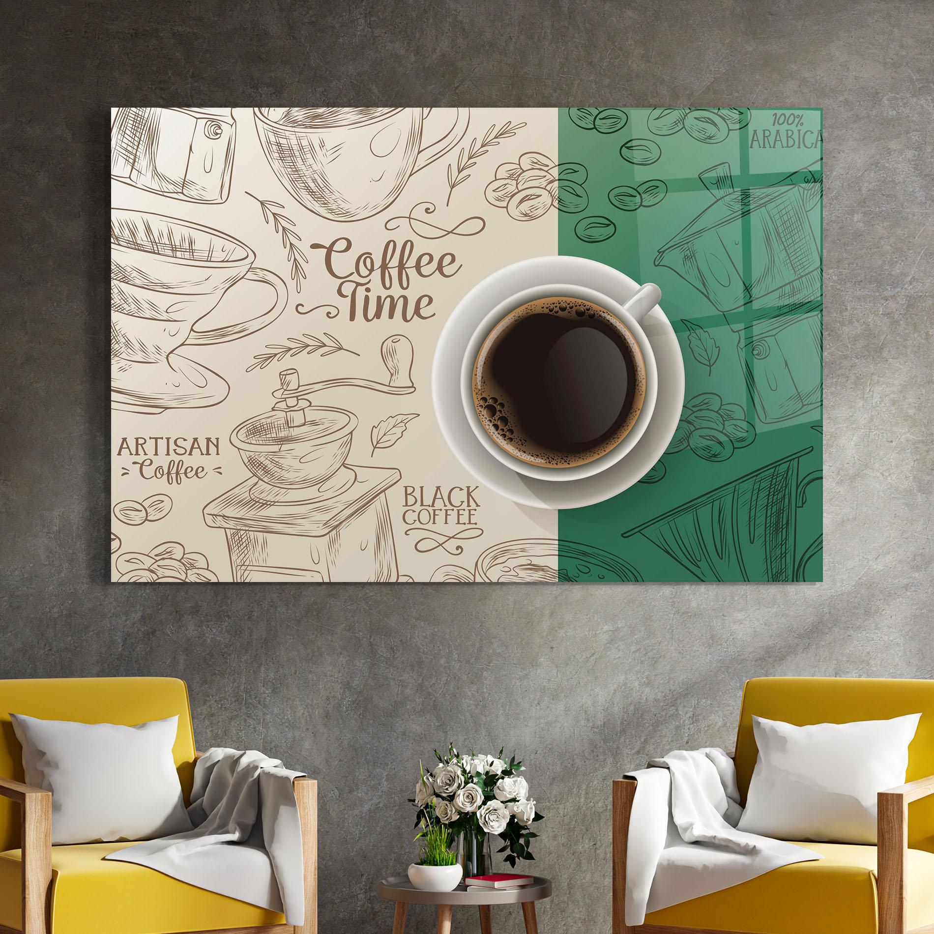 Obraz na Szkle Artisan Coffee mockup 4