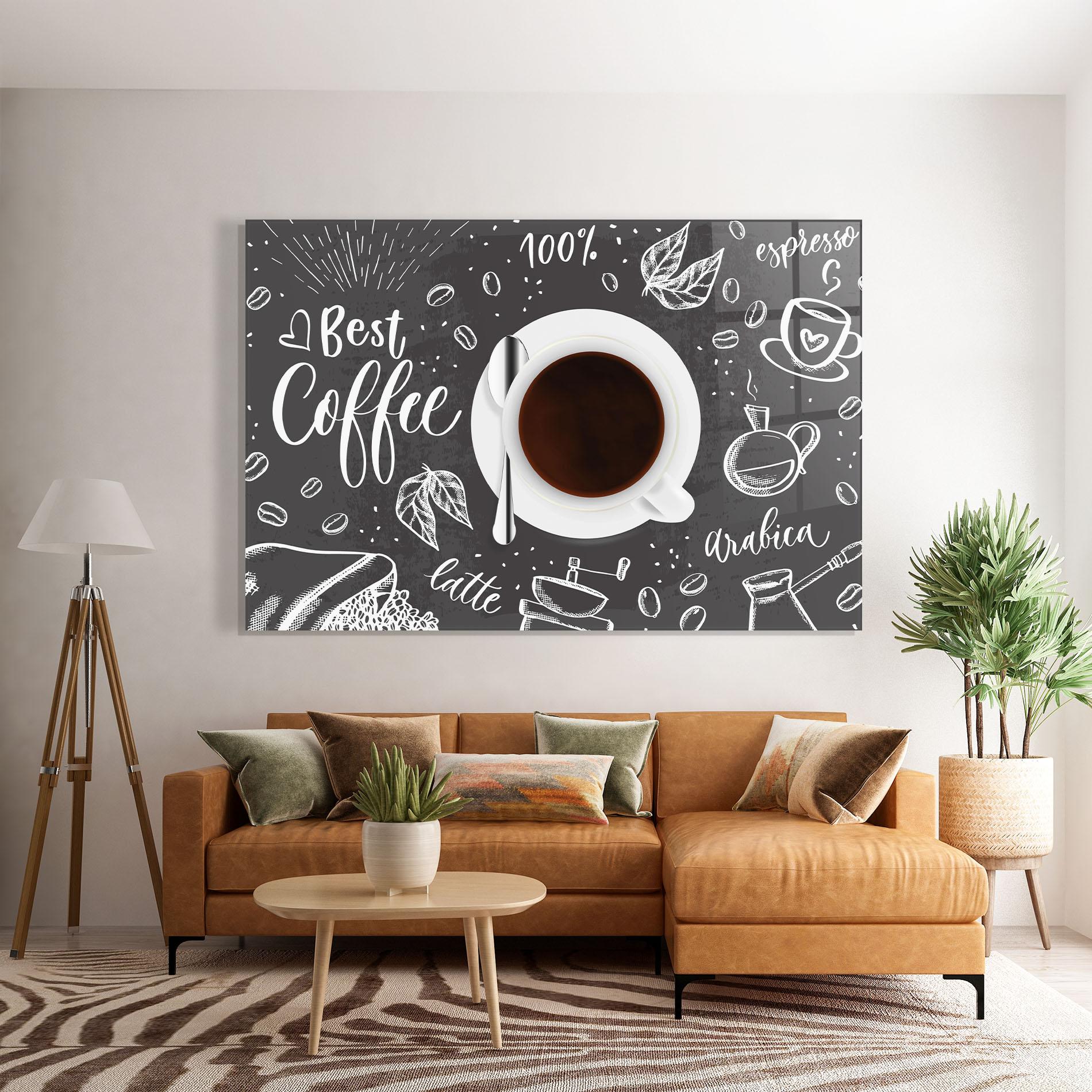 Obraz na Szkle Best Coffee mockup 7