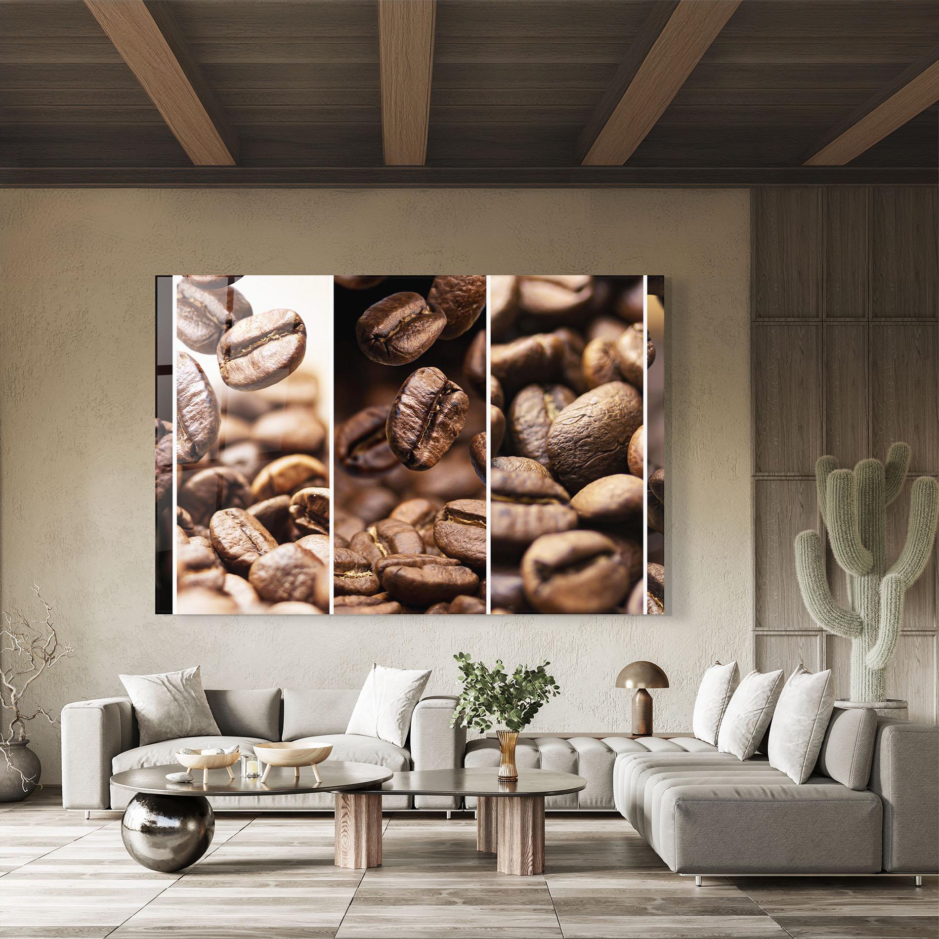 Obraz na Szkle Coffee Collage mockup 8