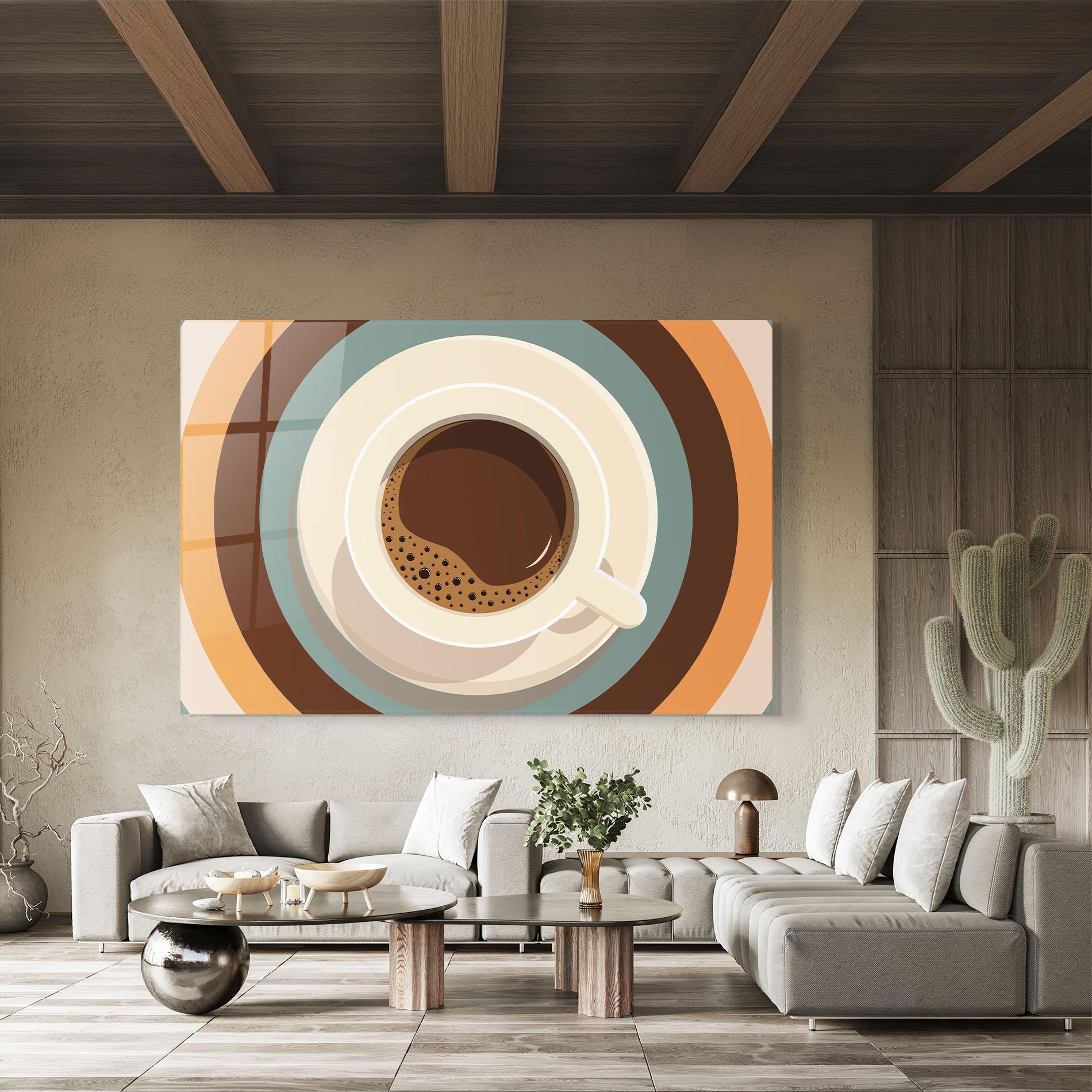 Obraz na Szkle Coffee Cup mockup 8