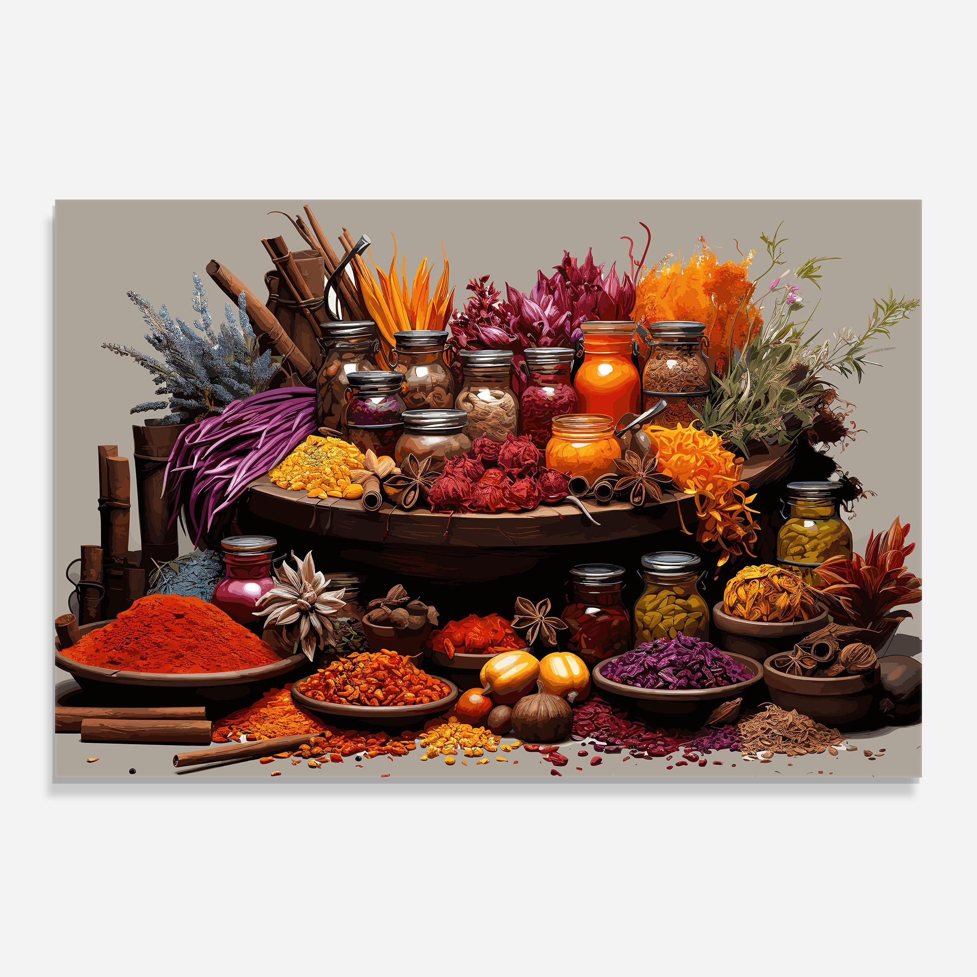Obraz na Szkle Autumn Seasoning mockup 0