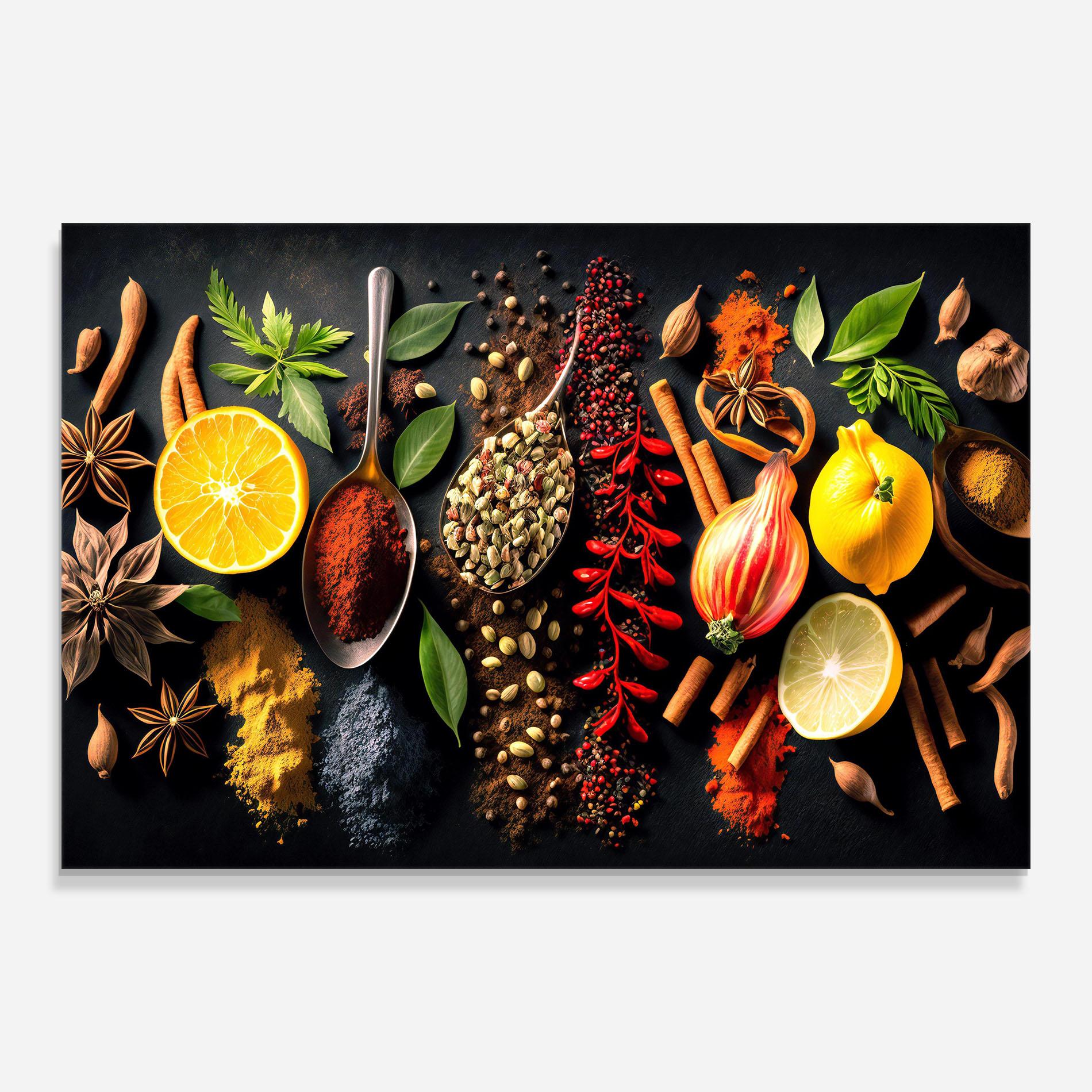 Obraz na Szkle Closeup Pices mockup 0