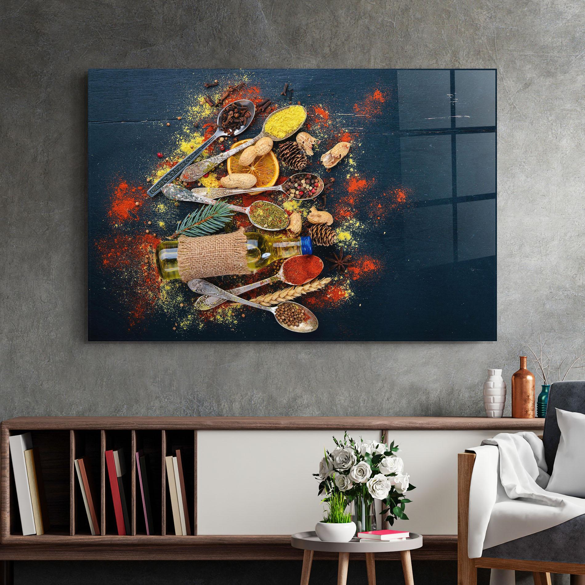 Obraz na Szkle Indian Cuisine mockup 2