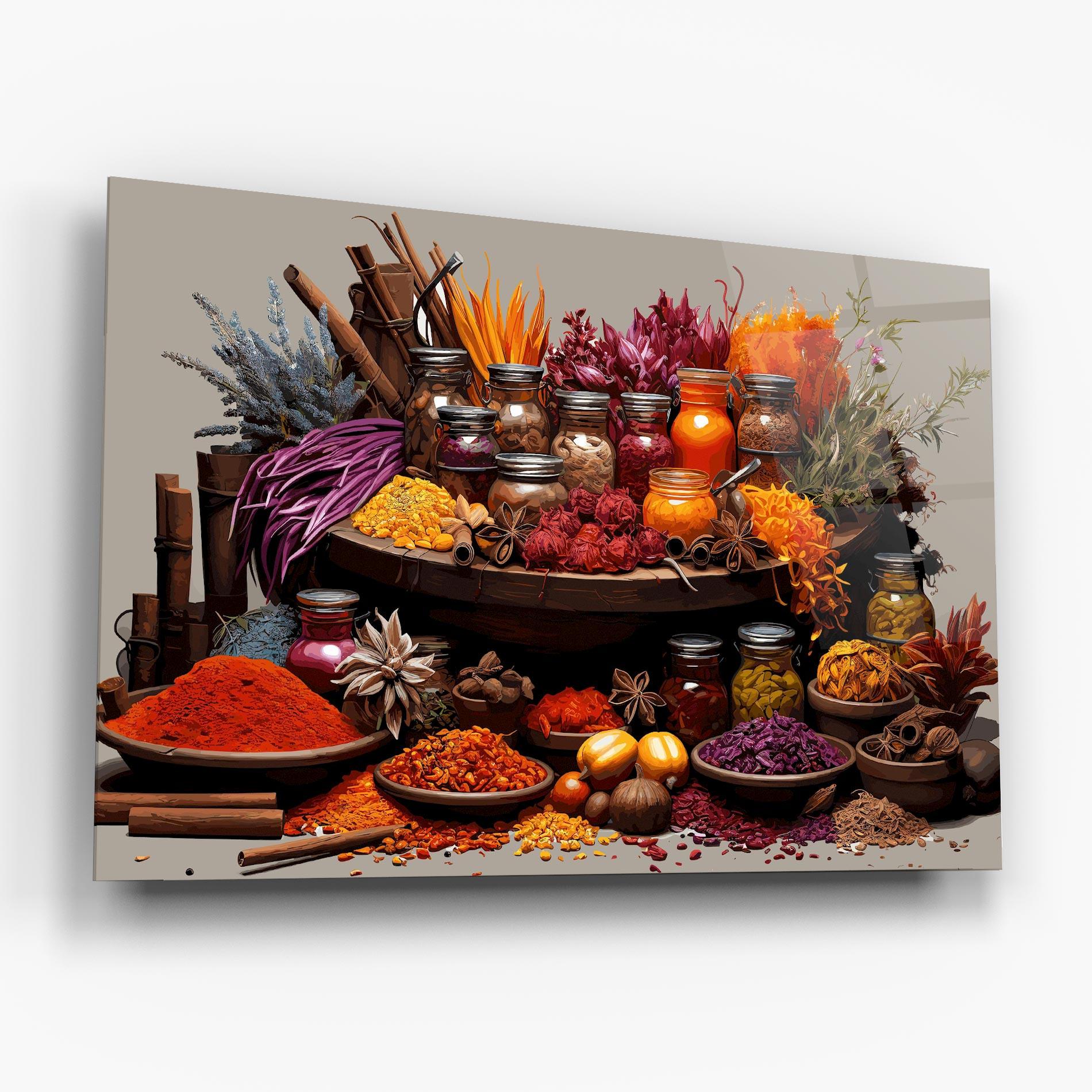 Obraz na Szkle Autumn Seasoning mockup 6