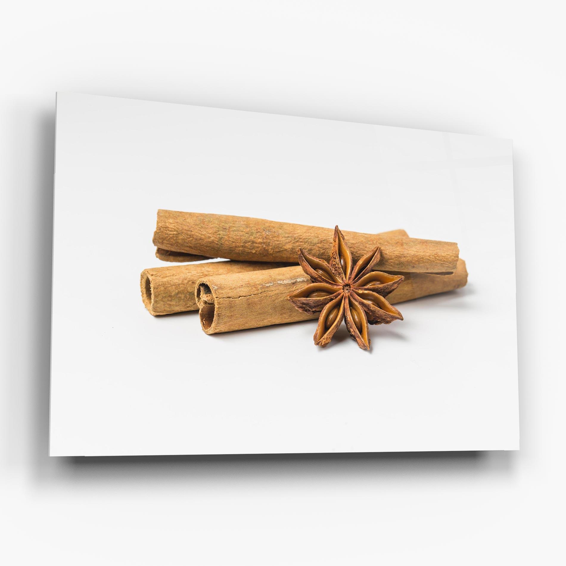 Obraz na Szkle Cinnamon Anise mockup 6