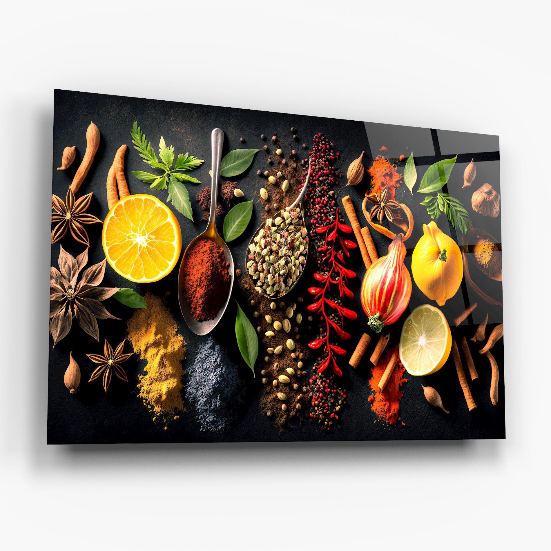 Obraz na Szkle Closeup Pices mockup 6