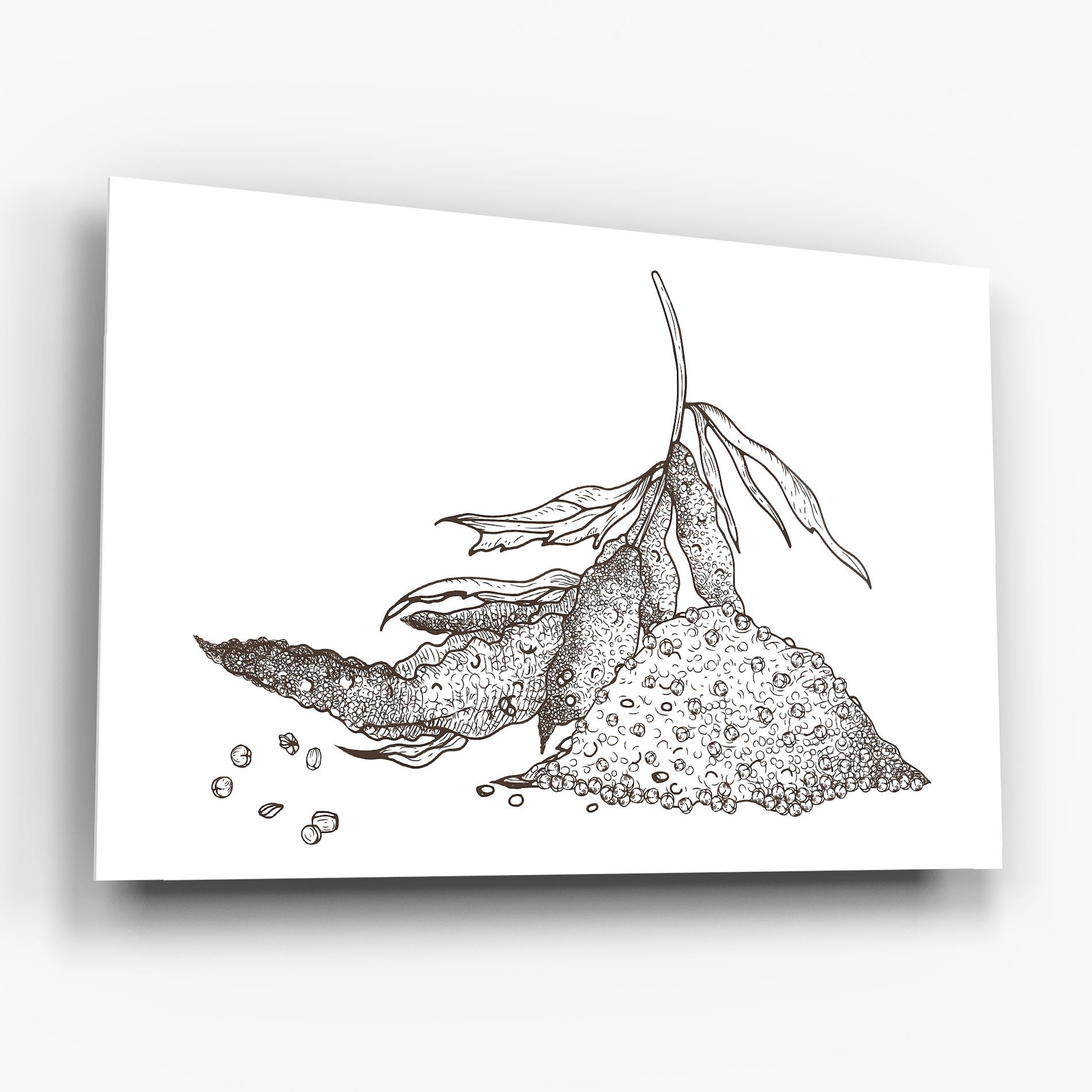 Obraz na Szkle Fresh Seasoning mockup 6