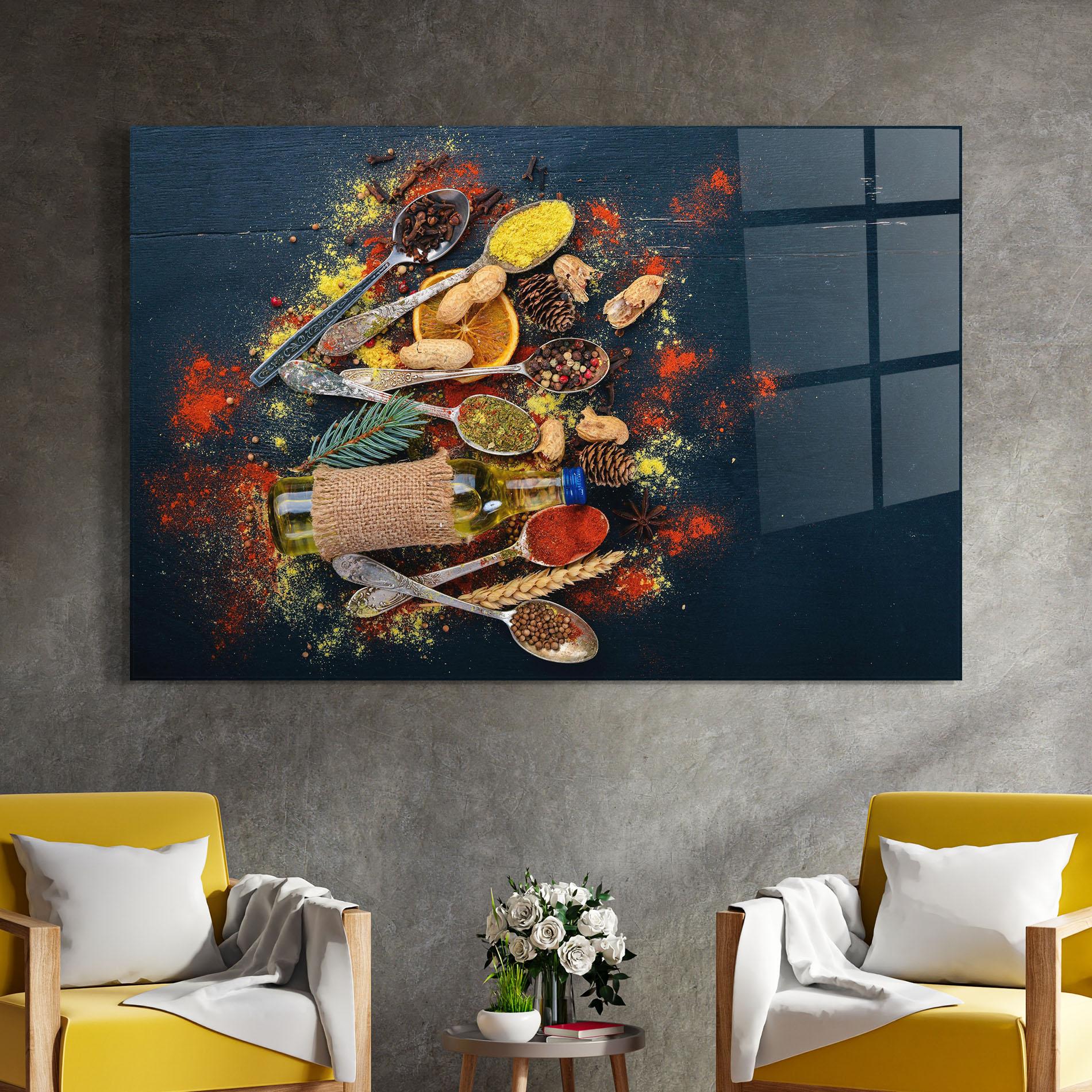 Obraz na Szkle Indian Cuisine mockup 4