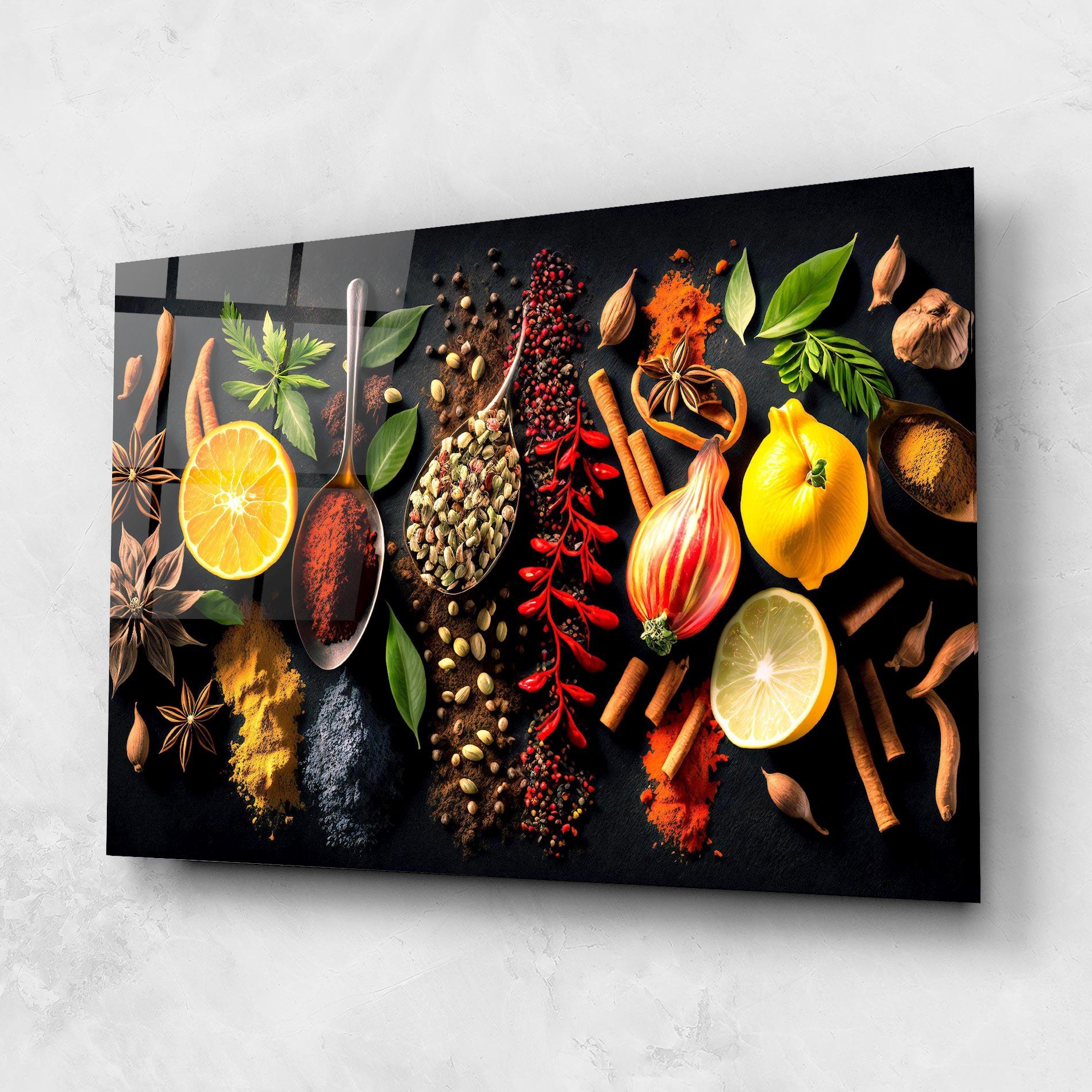 Obraz na Szkle Closeup Pices mockup 1