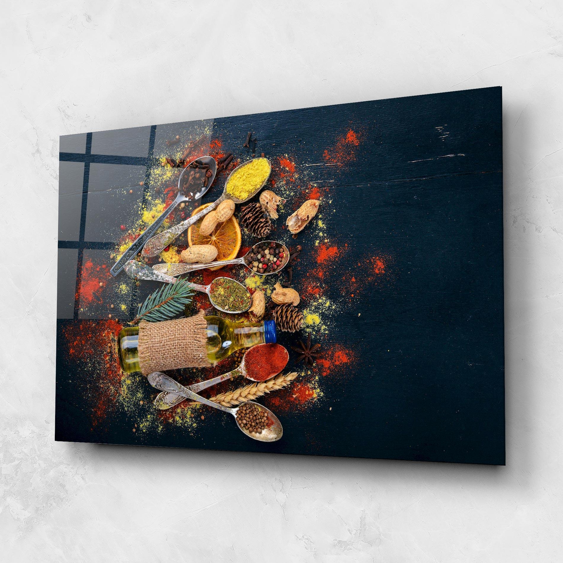 Obraz na Szkle Indian Cuisine mockup 1