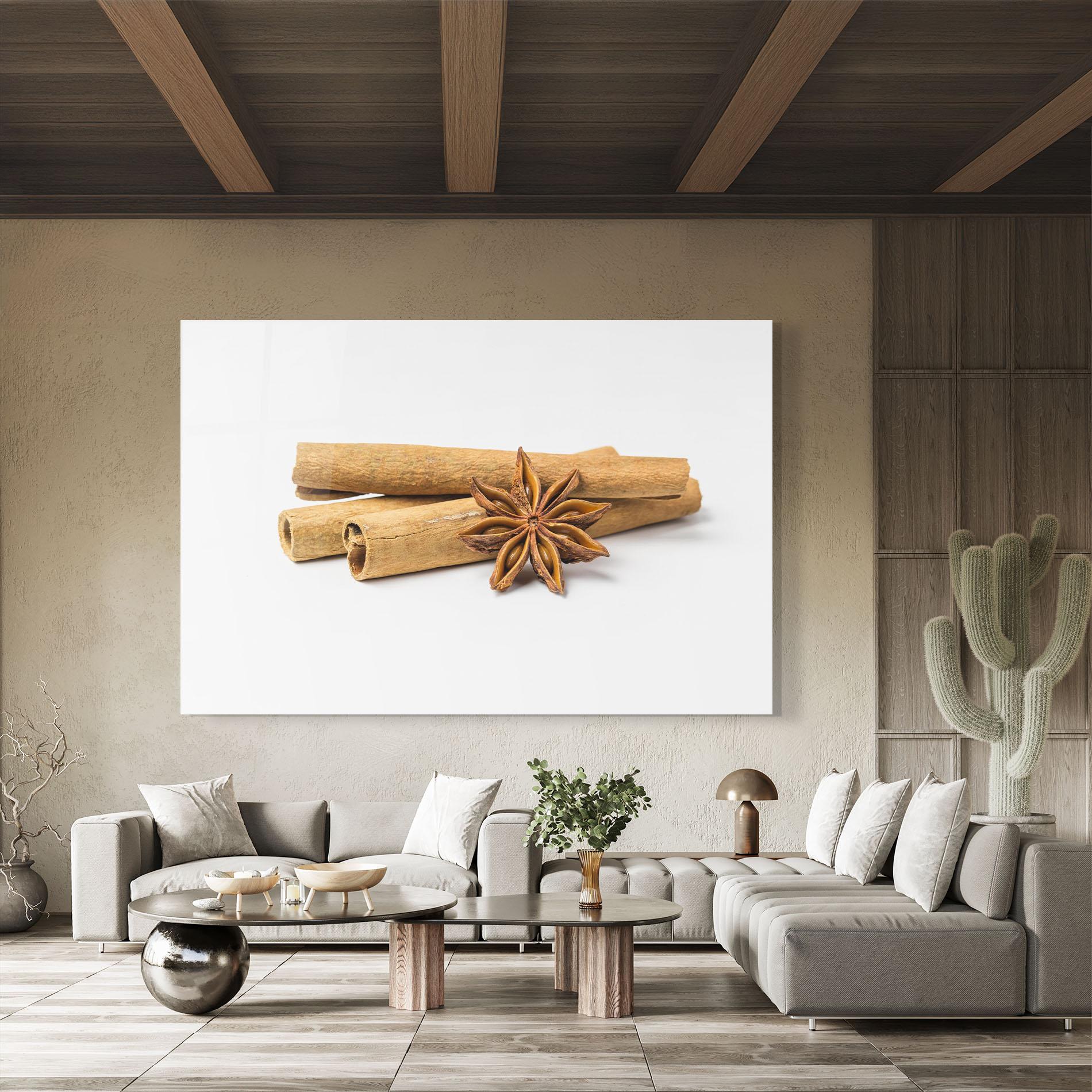 Obraz na Szkle Cinnamon Anise mockup 8