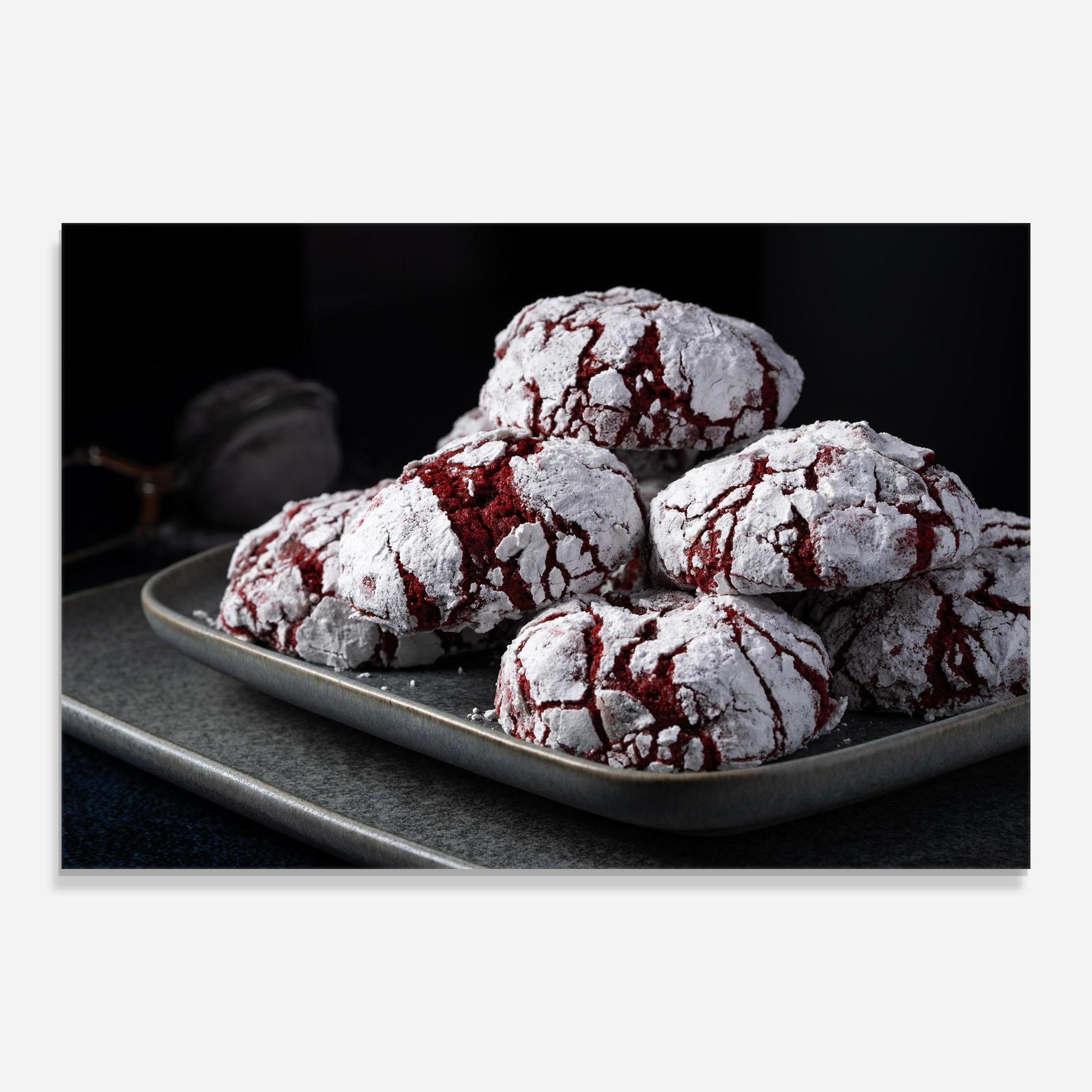 Obraz na Szkle Cherry Cookie mockup 0