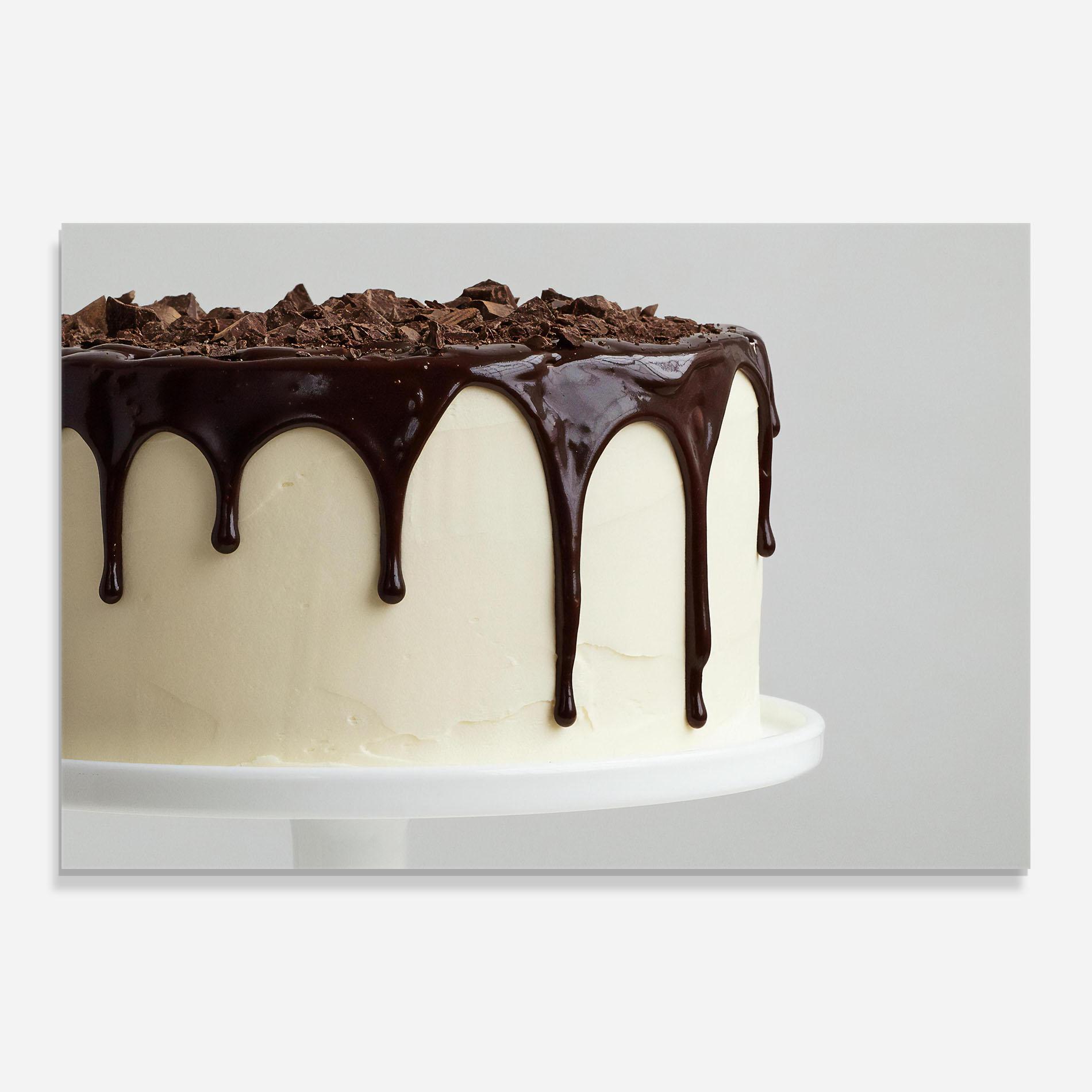 Obraz na Szkle Chocolate Cake mockup 0