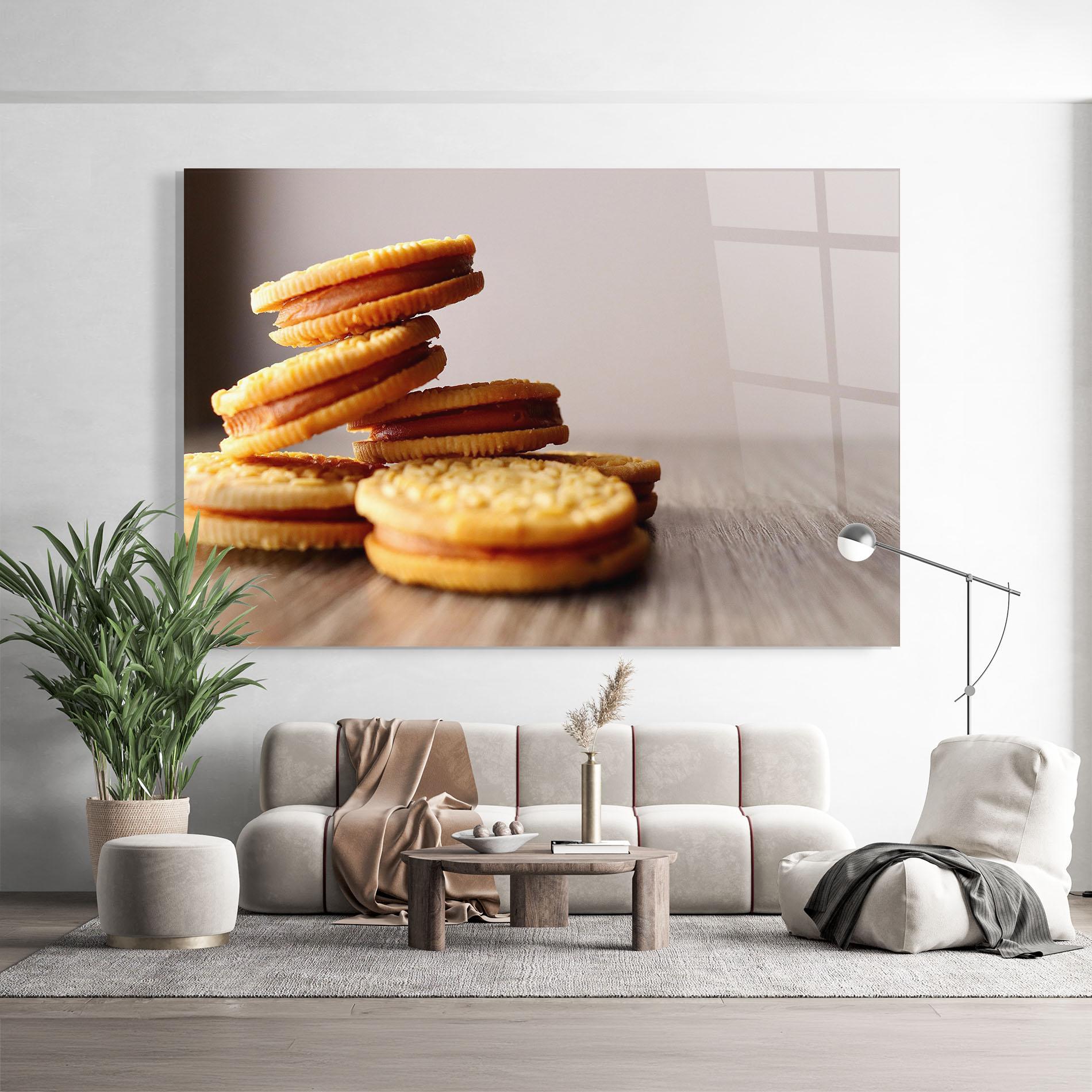 Obraz na Szkle Biscuits mockup 9