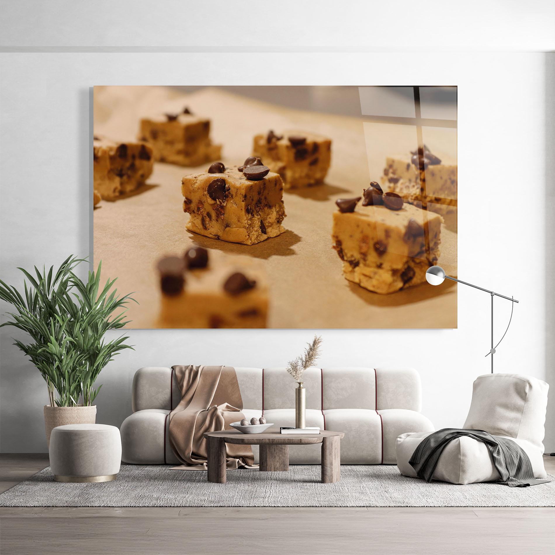 Obraz na Szkle Caramel Cake mockup 9