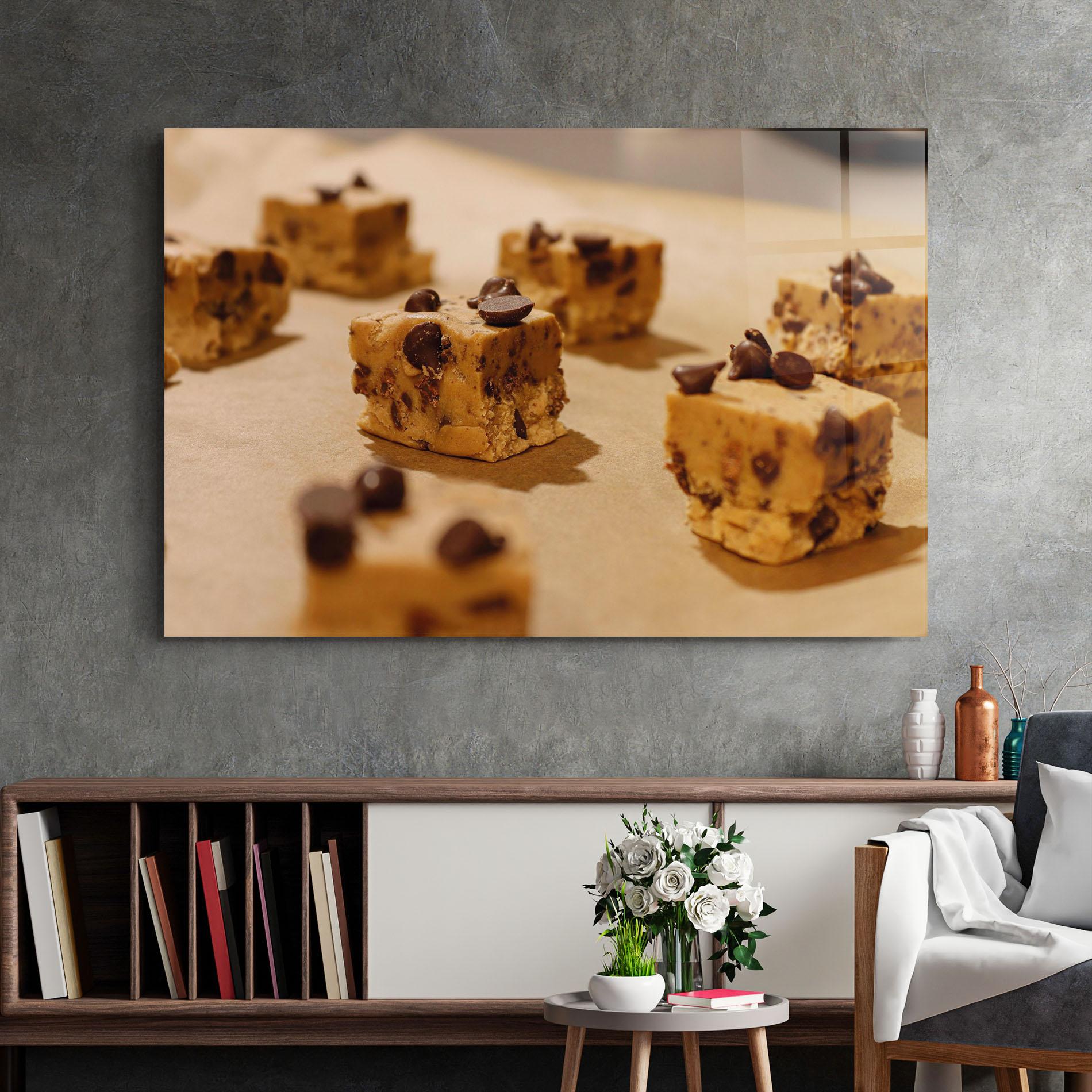 Obraz na Szkle Caramel Cake mockup 2