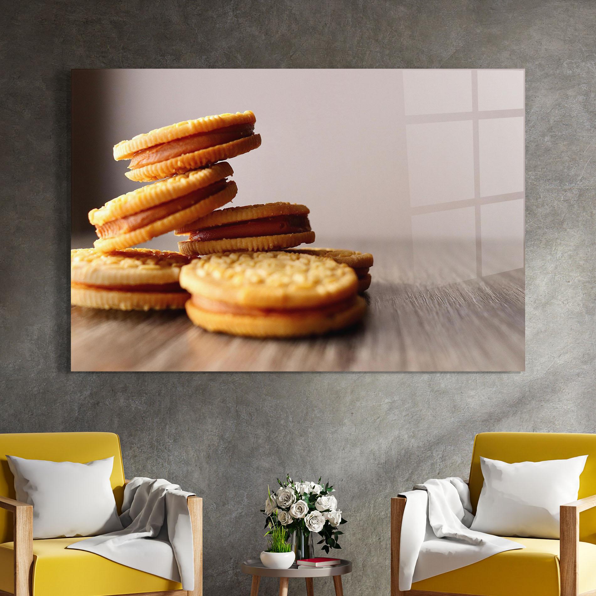 Obraz na Szkle Biscuits mockup 4
