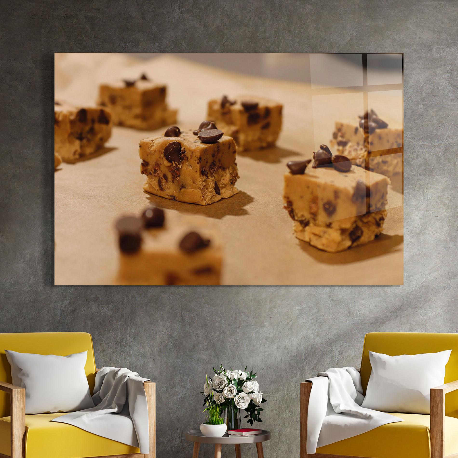 Obraz na Szkle Caramel Cake mockup 4