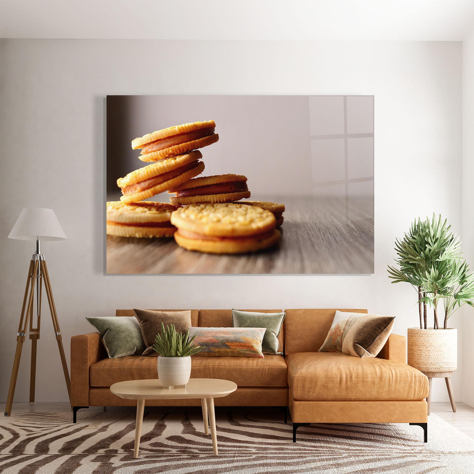 Obraz na Szkle Biscuits mockup 7