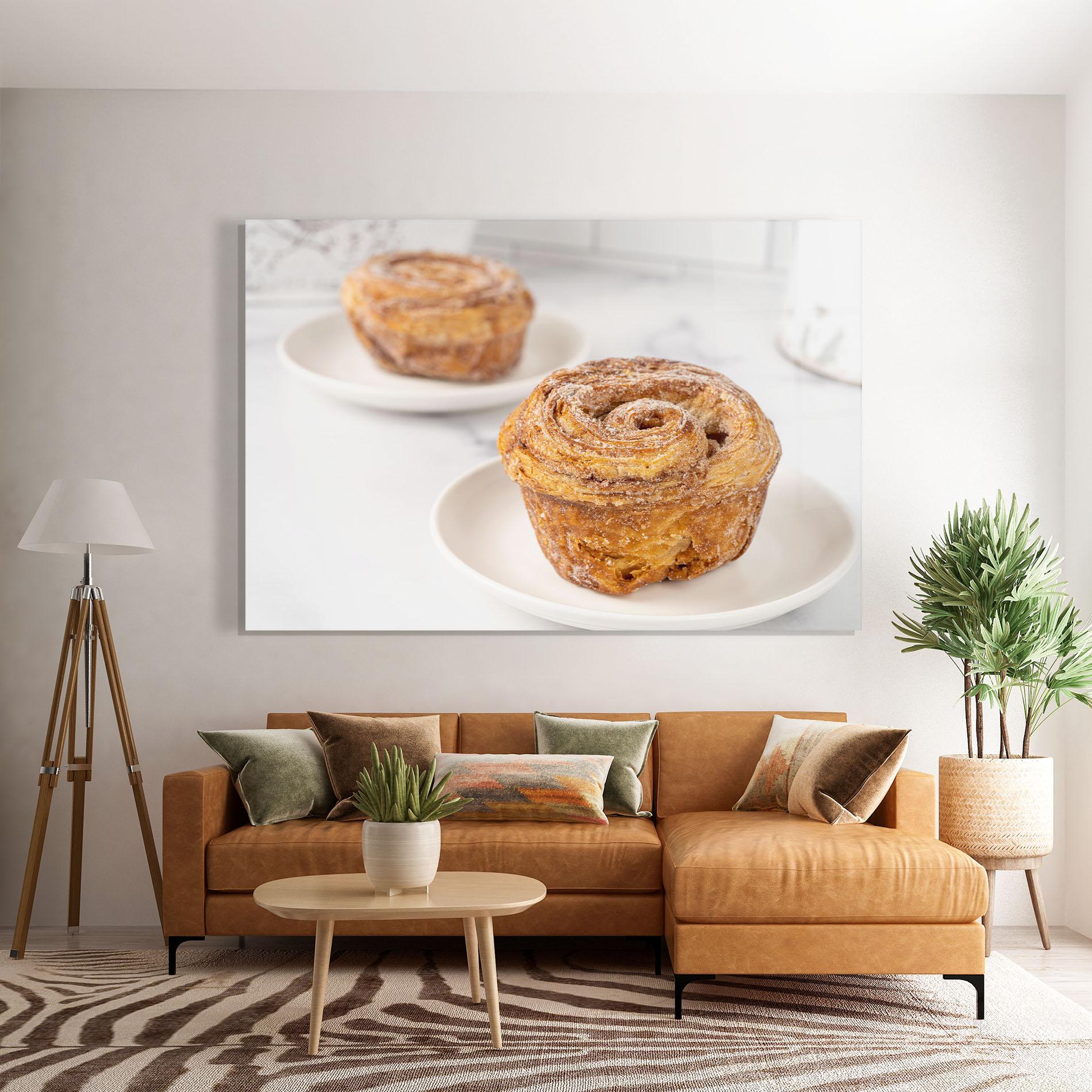 Obraz na Szkle Cinnamon Roll mockup 7