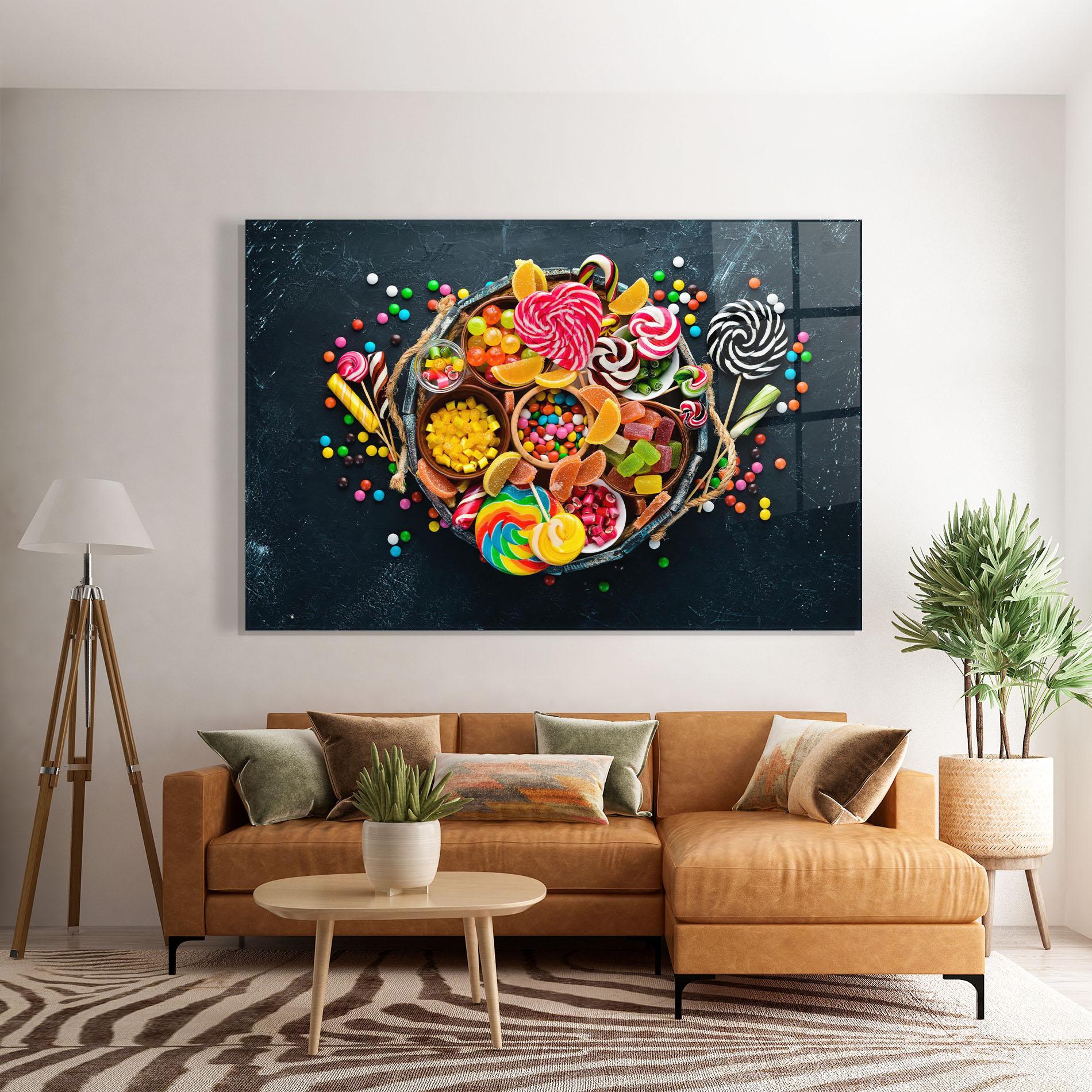 Obraz na Szkle Colorful Jelly mockup 7