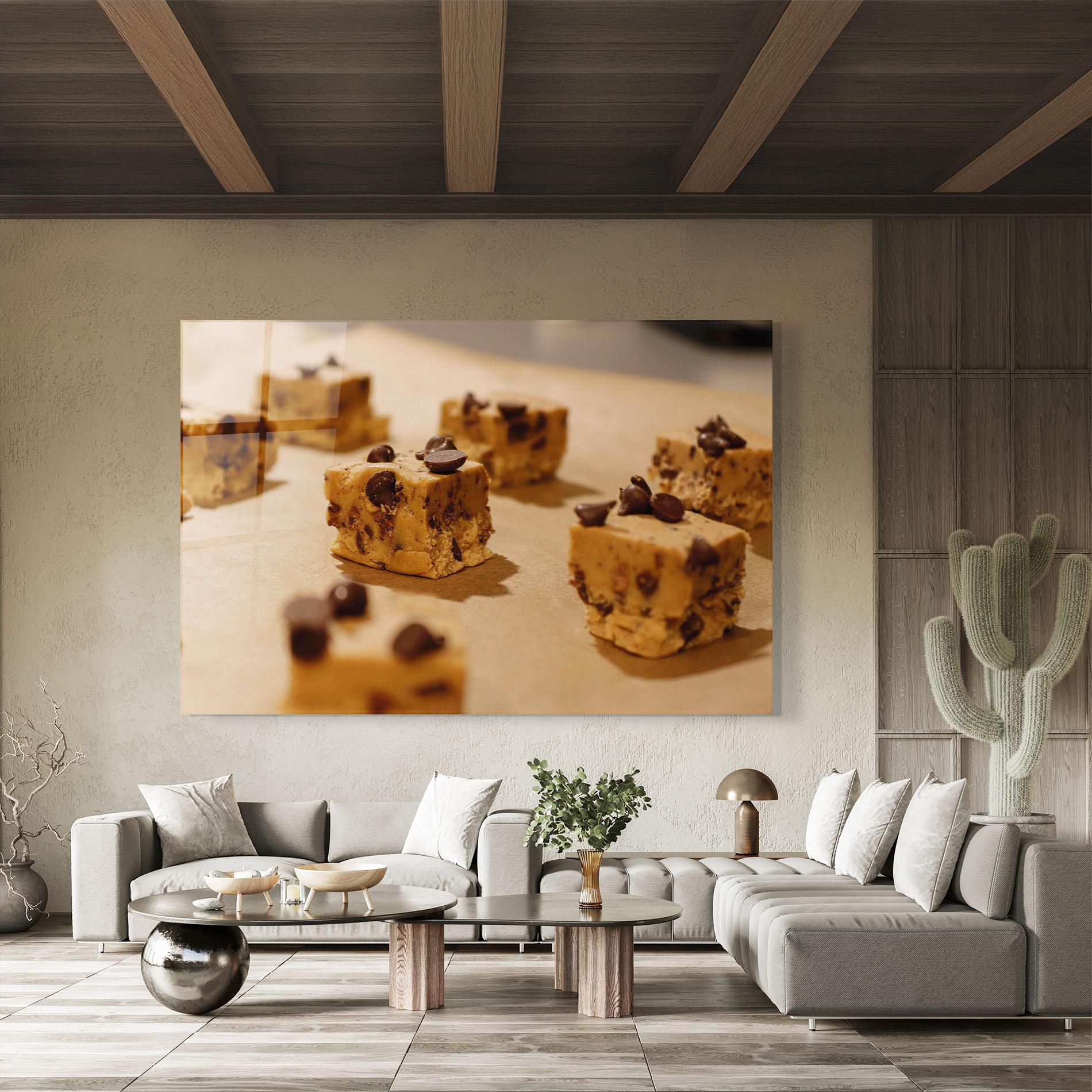 Obraz na Szkle Caramel Cake mockup 8