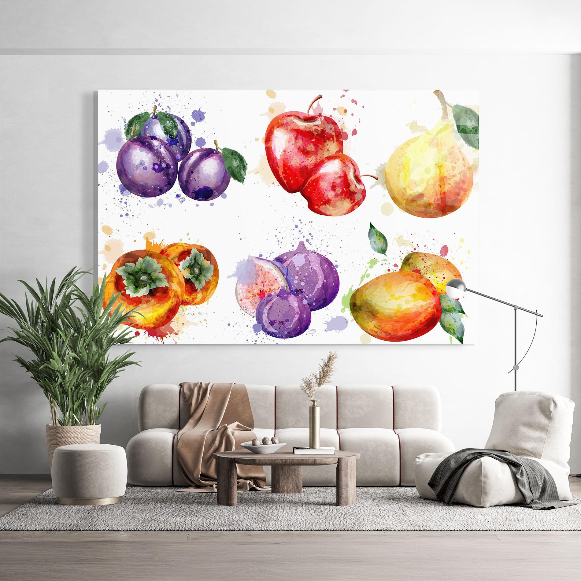 Obraz na Szkle Fruits Art mockup 9