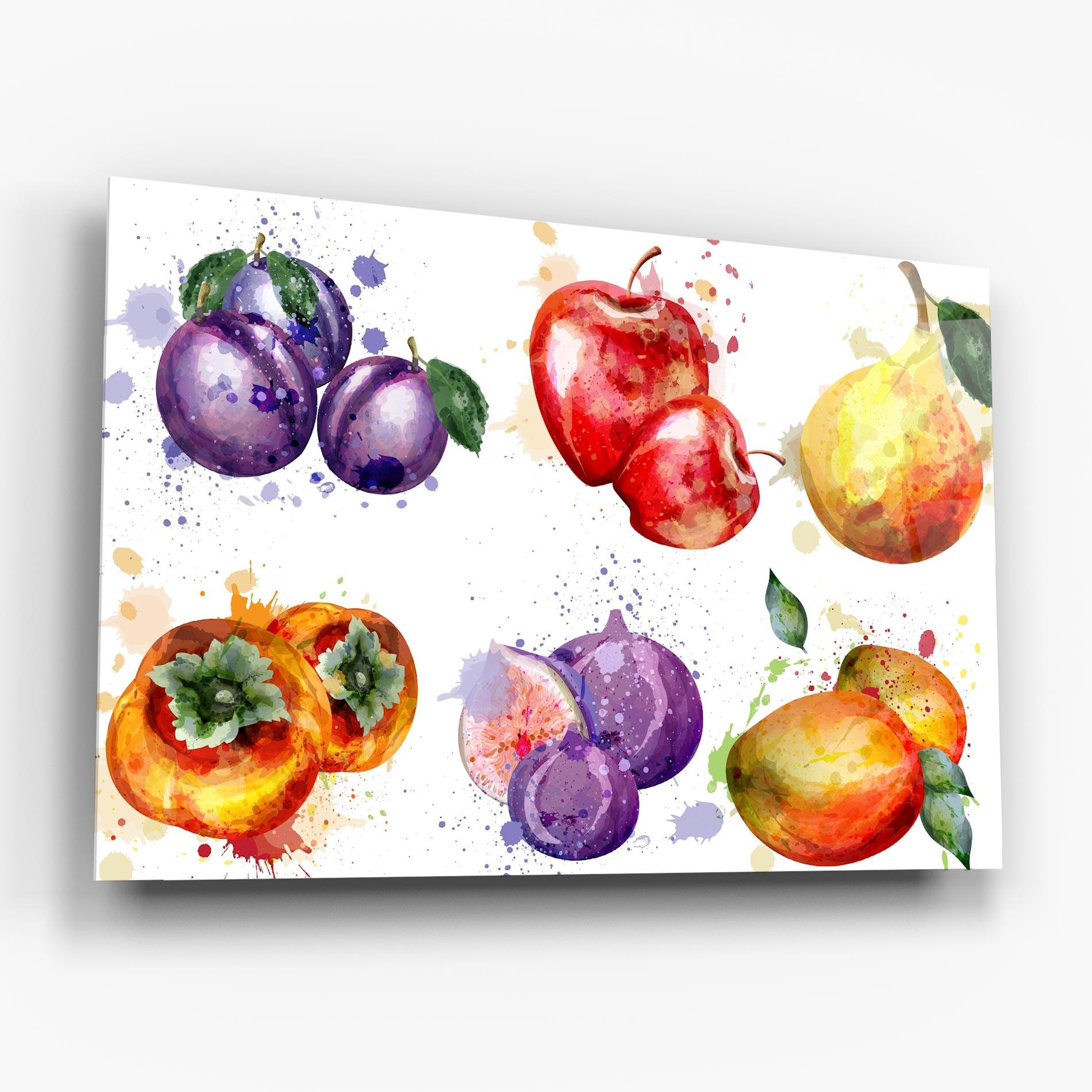 Obraz na Szkle Fruits Art mockup 6