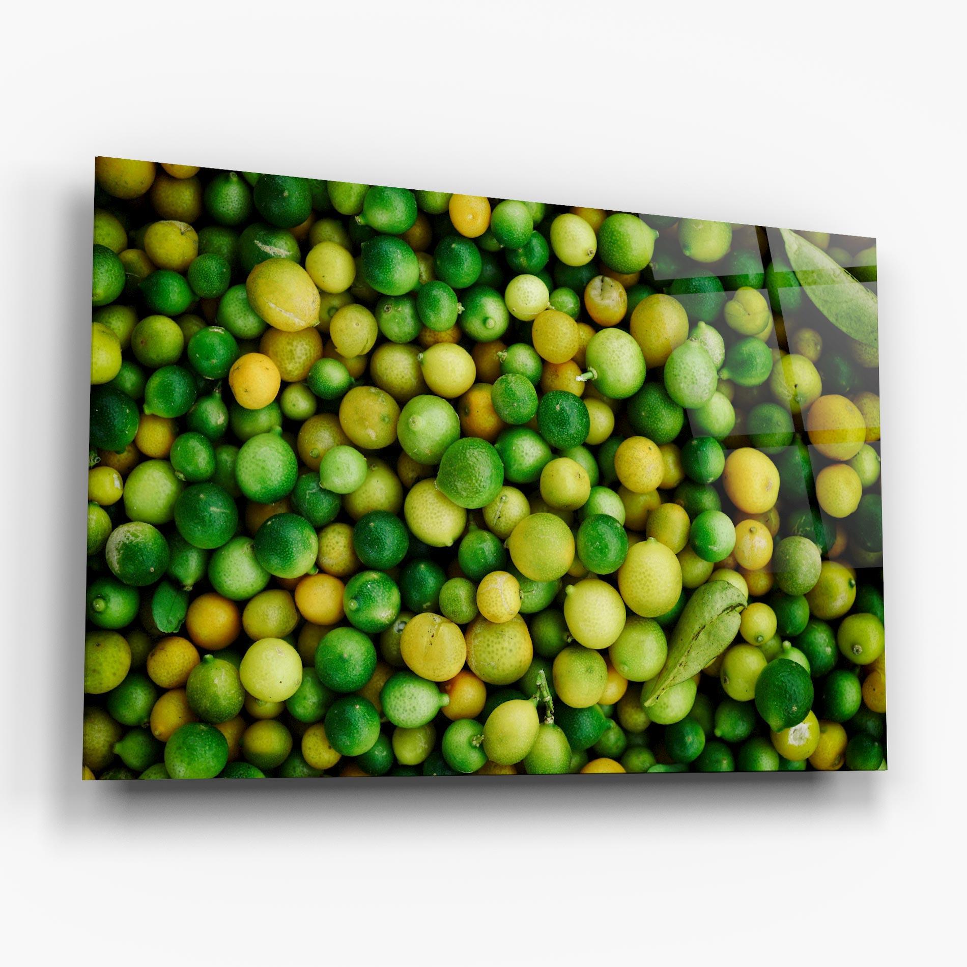 Obraz na Szkle Green Lime mockup 6