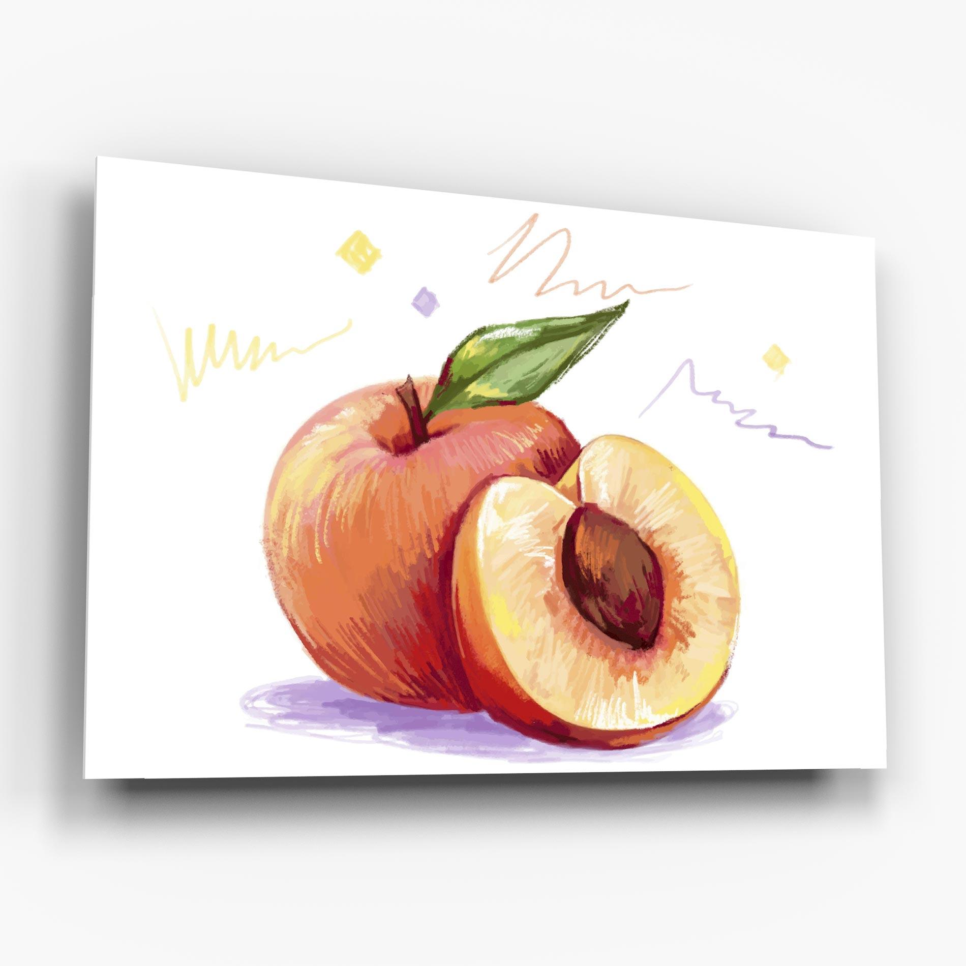 Obraz na Szkle Hand Drawn Fruit mockup 6